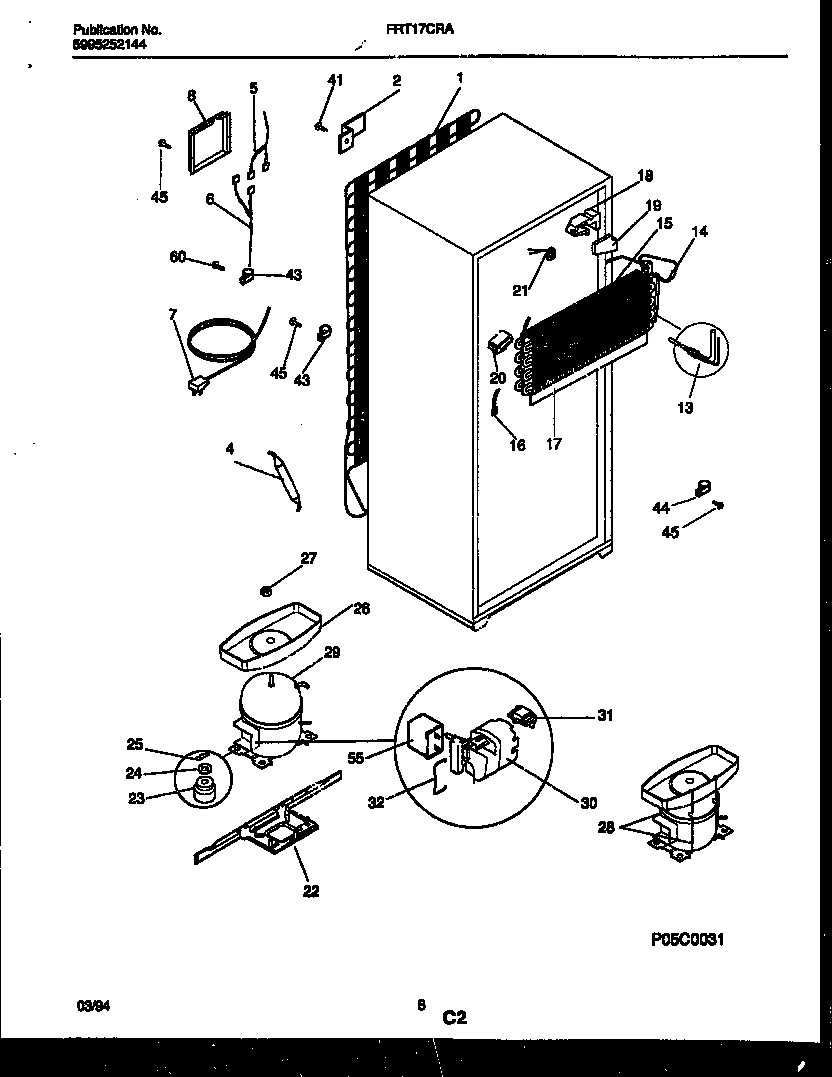 05 - SYSTEM AND AUTOMATIC DEFROST PARTS