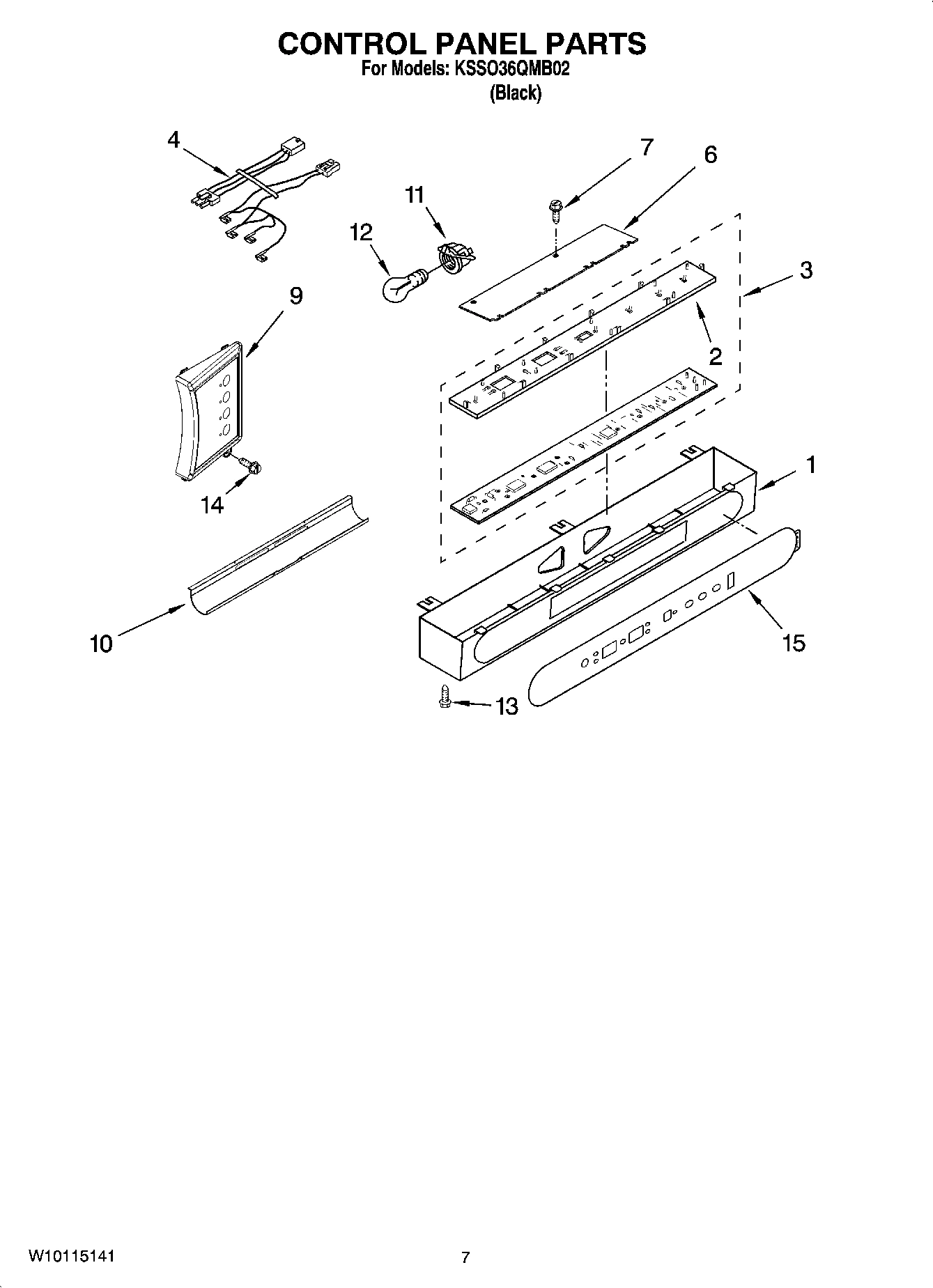 05 - CONTROL PANEL PARTS