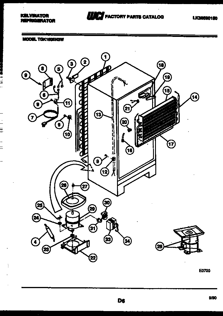 05 - SYSTEM AND AUTOMATIC DEFROST PARTS