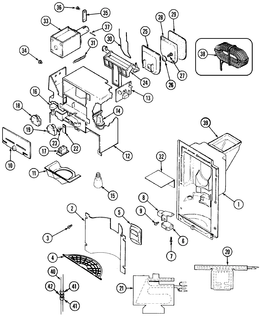 07 - ICE & WATER DISPENSER