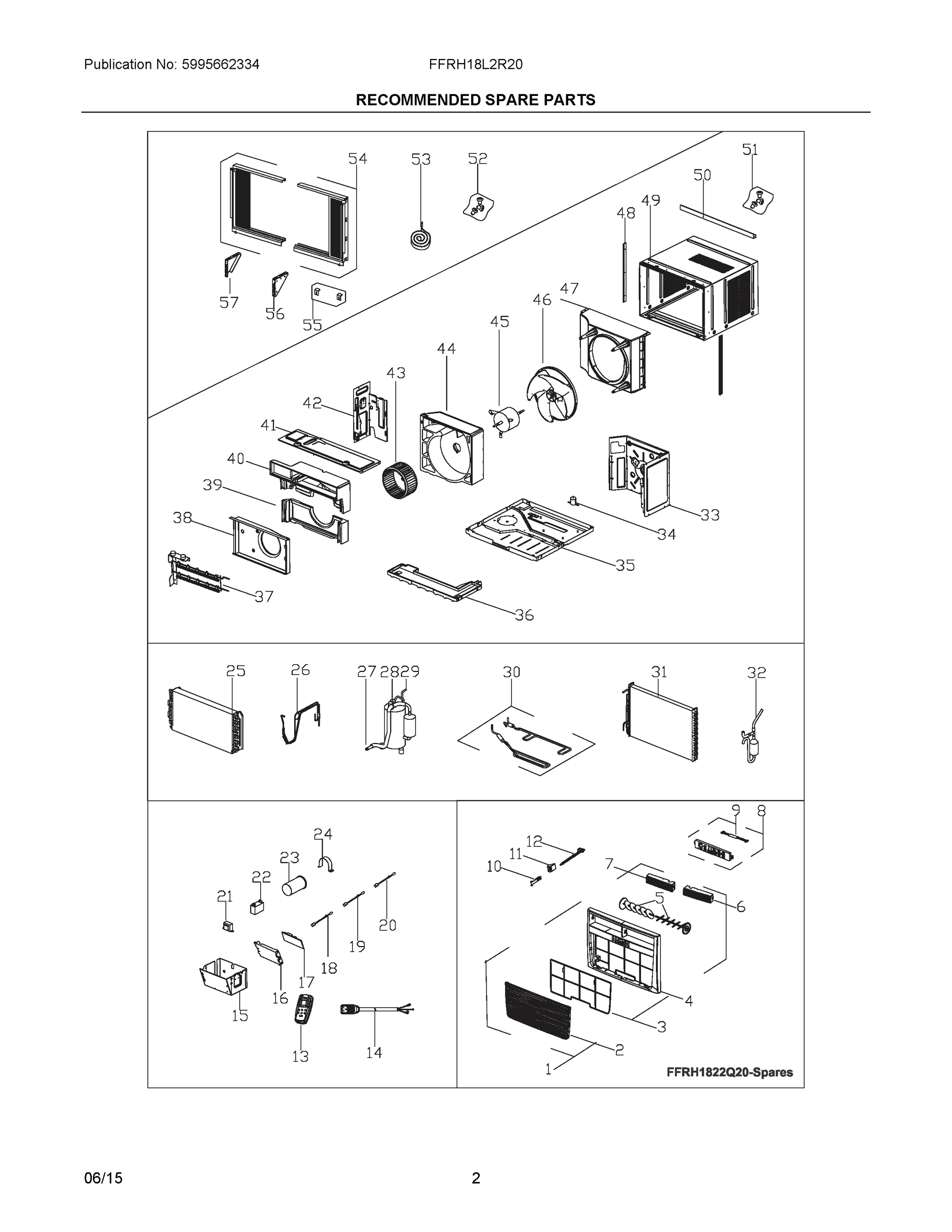 02 - RECOMMENDED SPARE PARTS