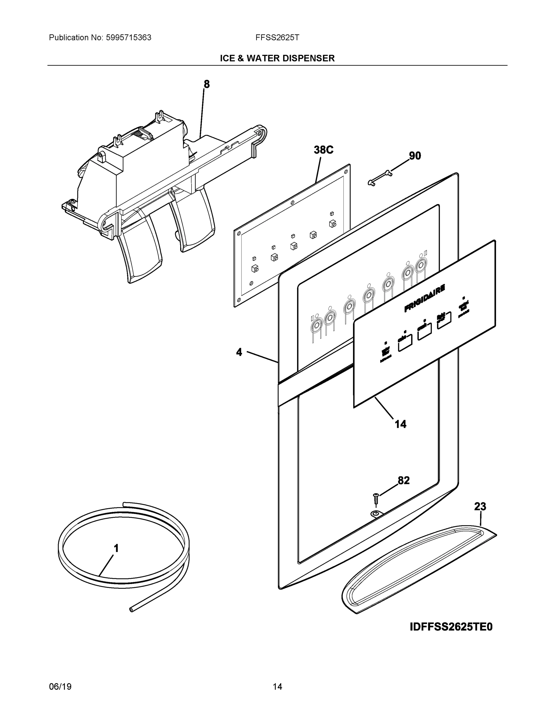 08 - ICE & WATER DISPENSER