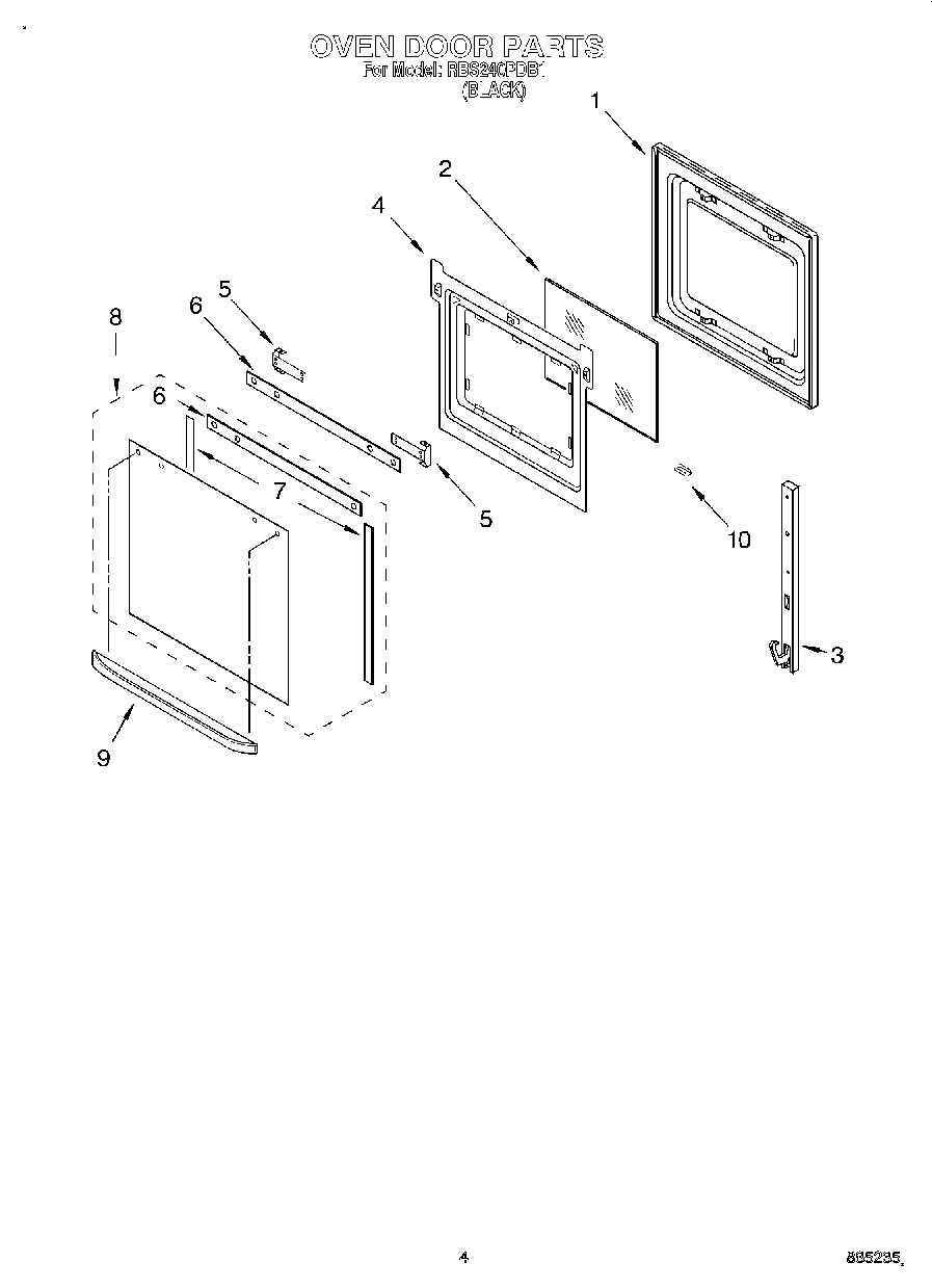 03 - OVEN DOOR