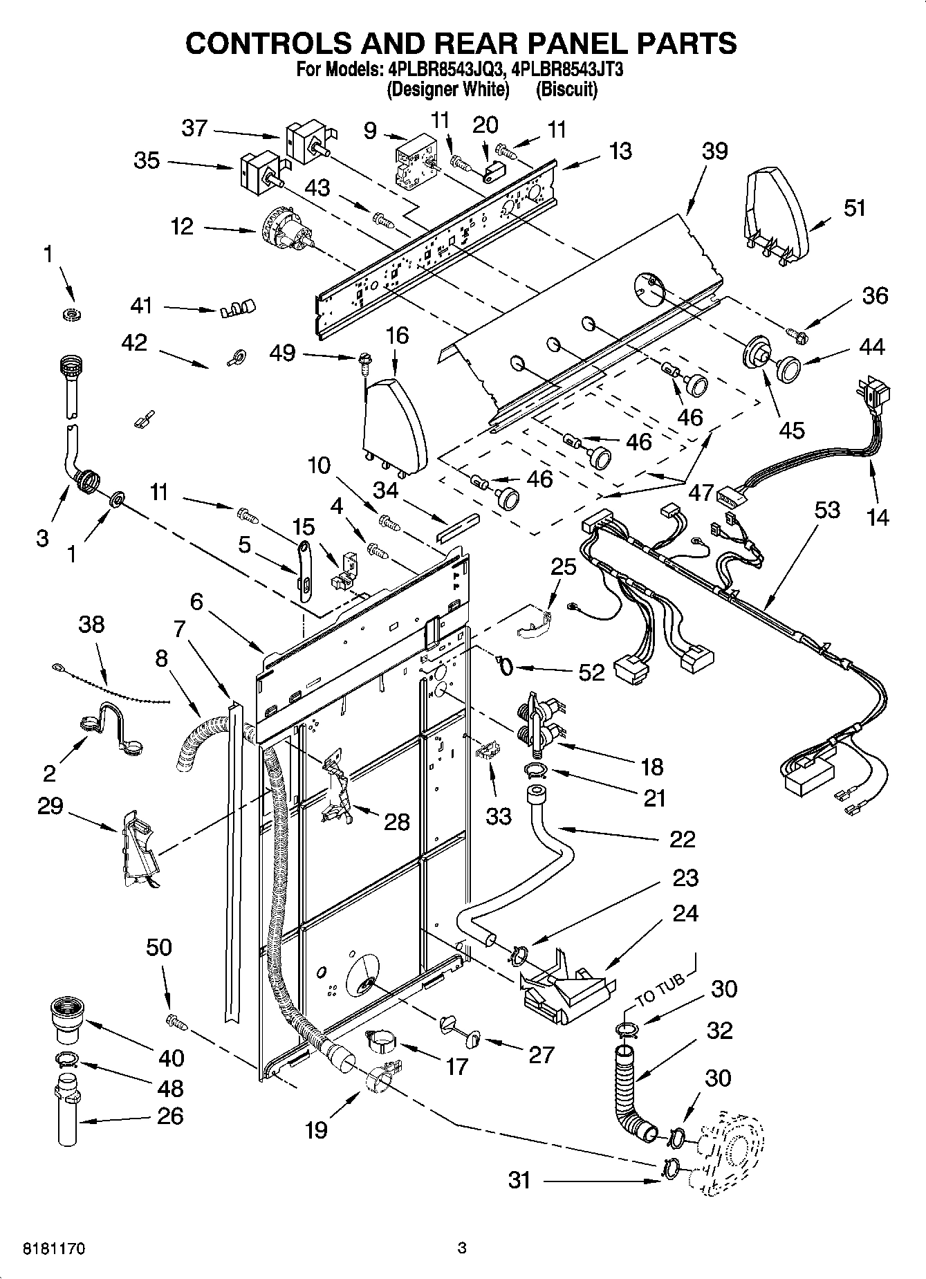 02 - CONTROLS AND REAR PANEL PARTS