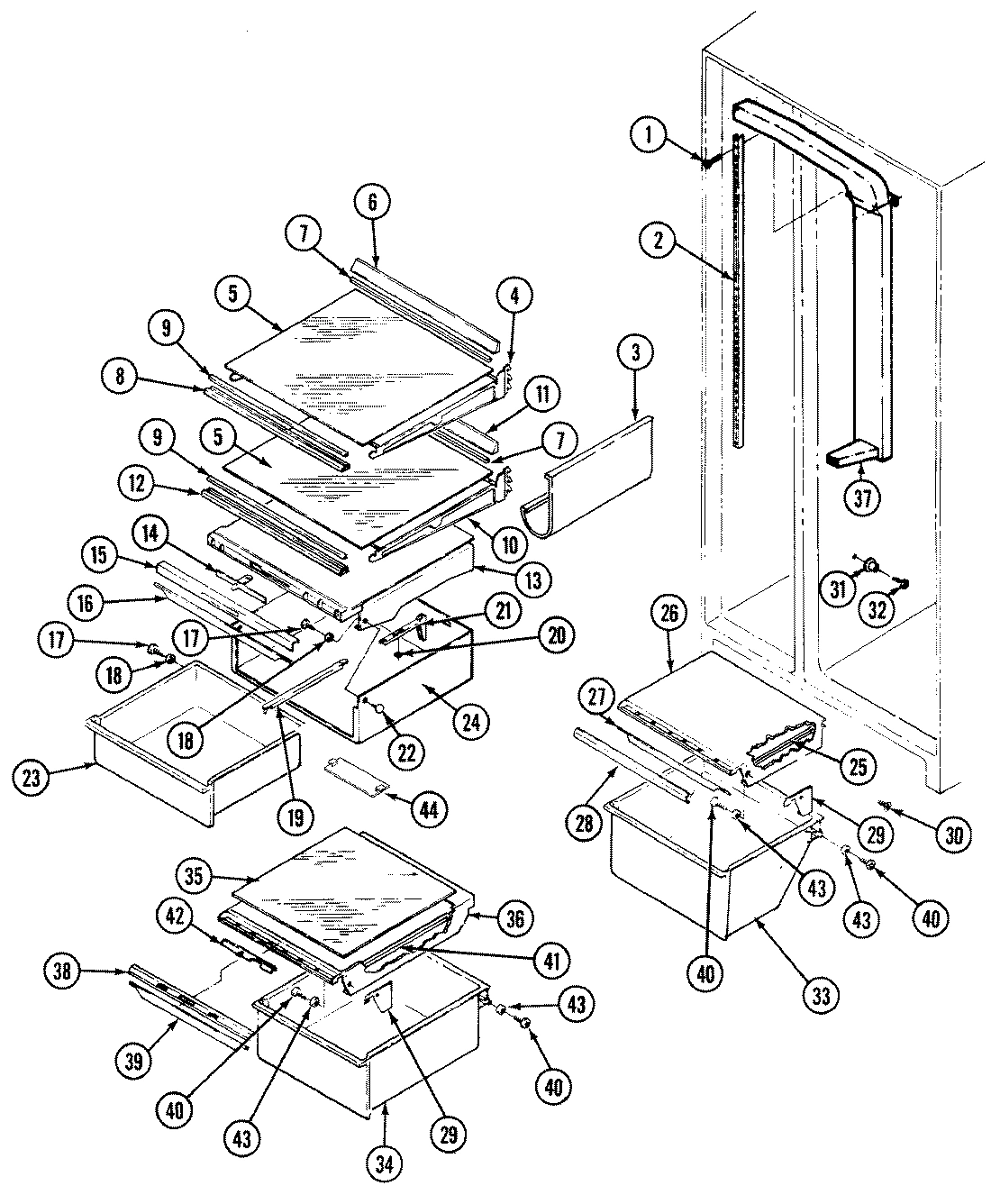 08 - SHELVES & ACCESSORIES