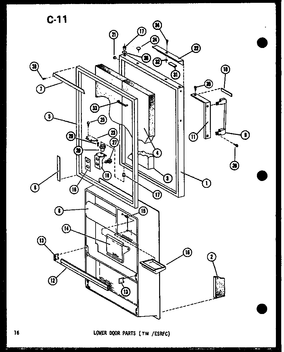 04 - LOWER DOOR PARTS (TM /ESRFC)