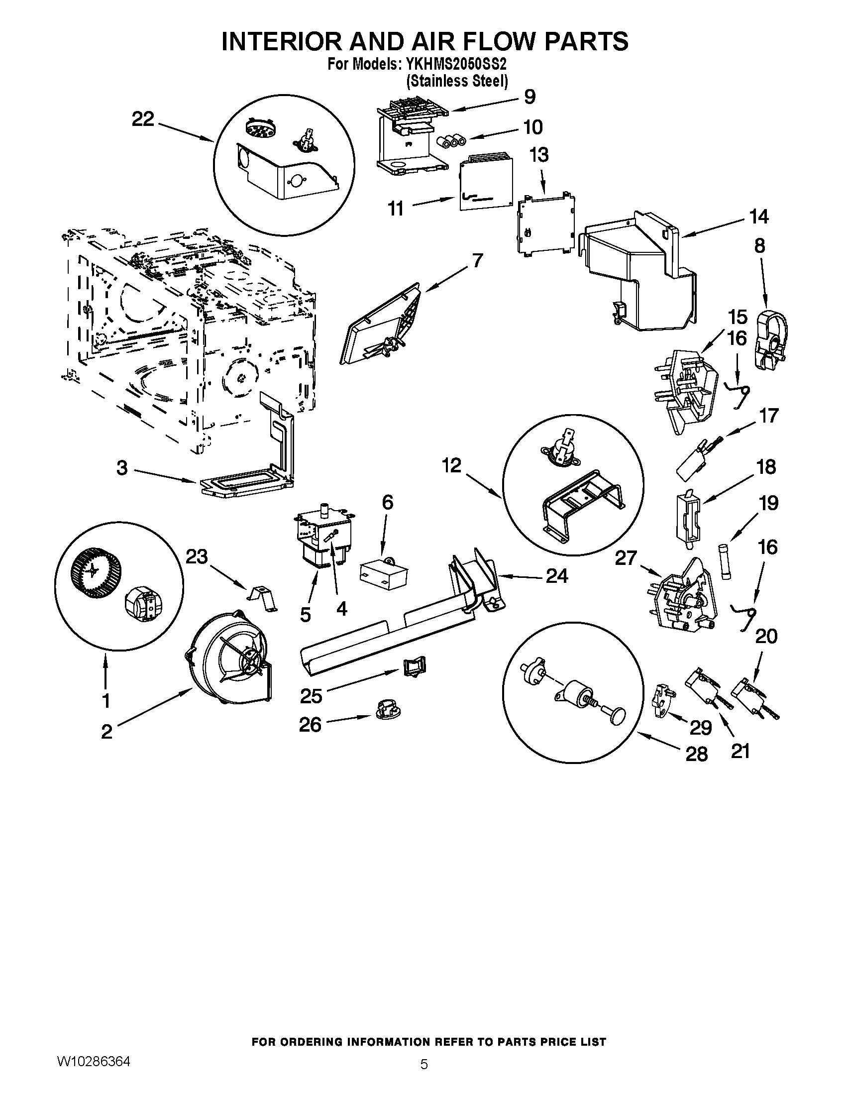 04 - INTERIOR AND AIR FLOW PARTS