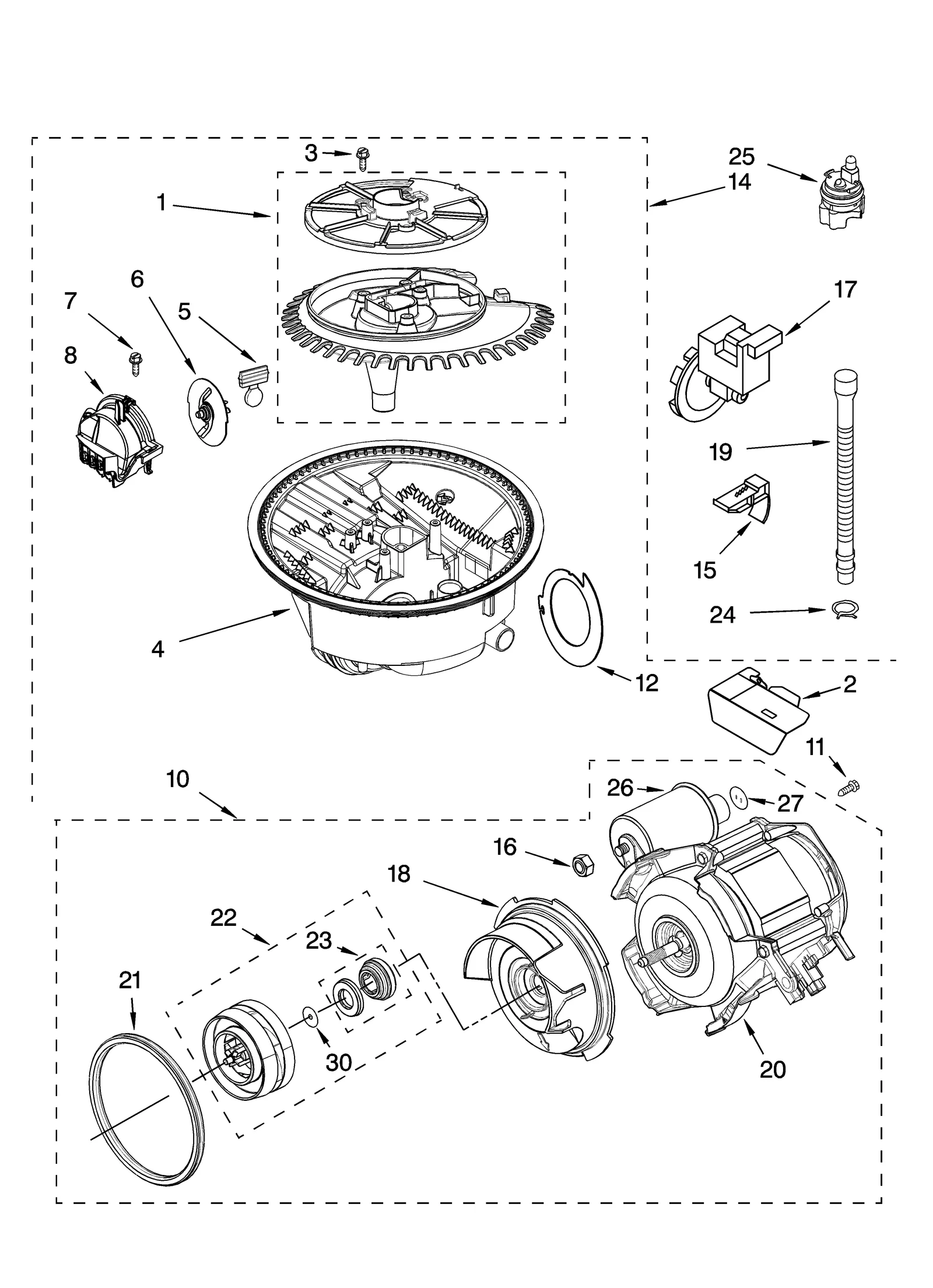 PUMP AND MOTOR PARTS