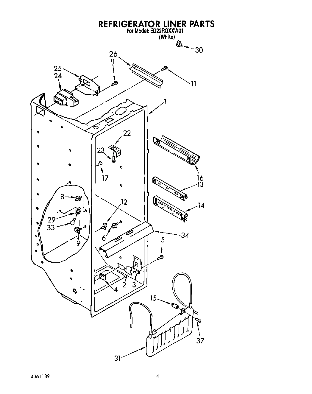 03 - REFRIGERATOR LINER