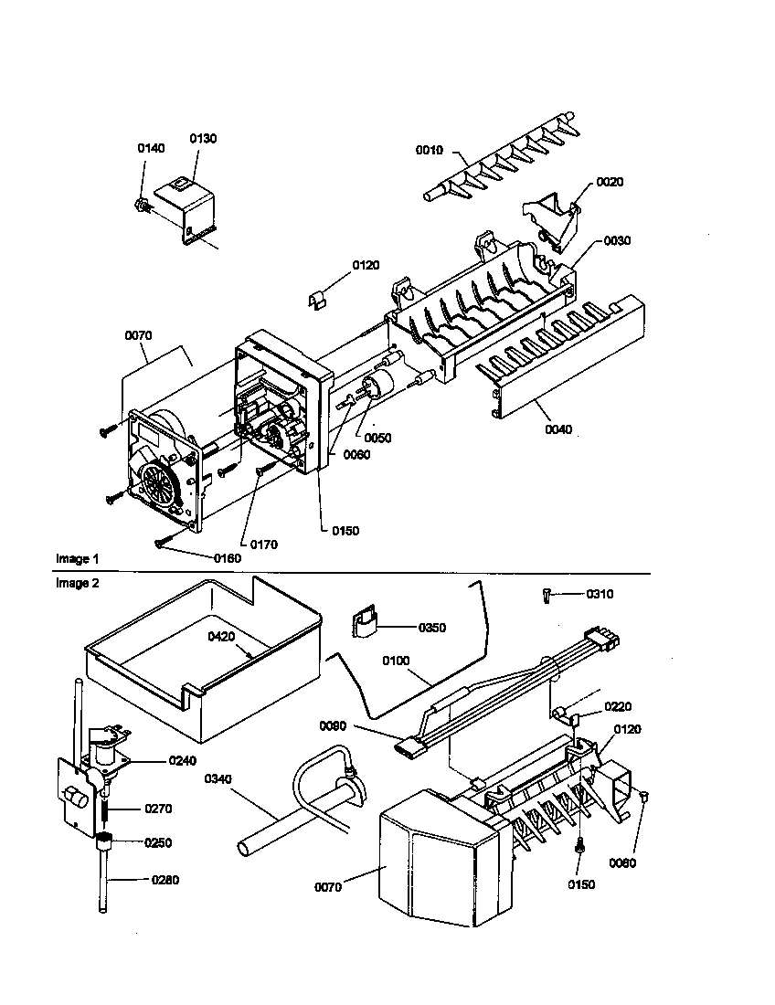 05 - ICE MAKER ASSY AND PARTS