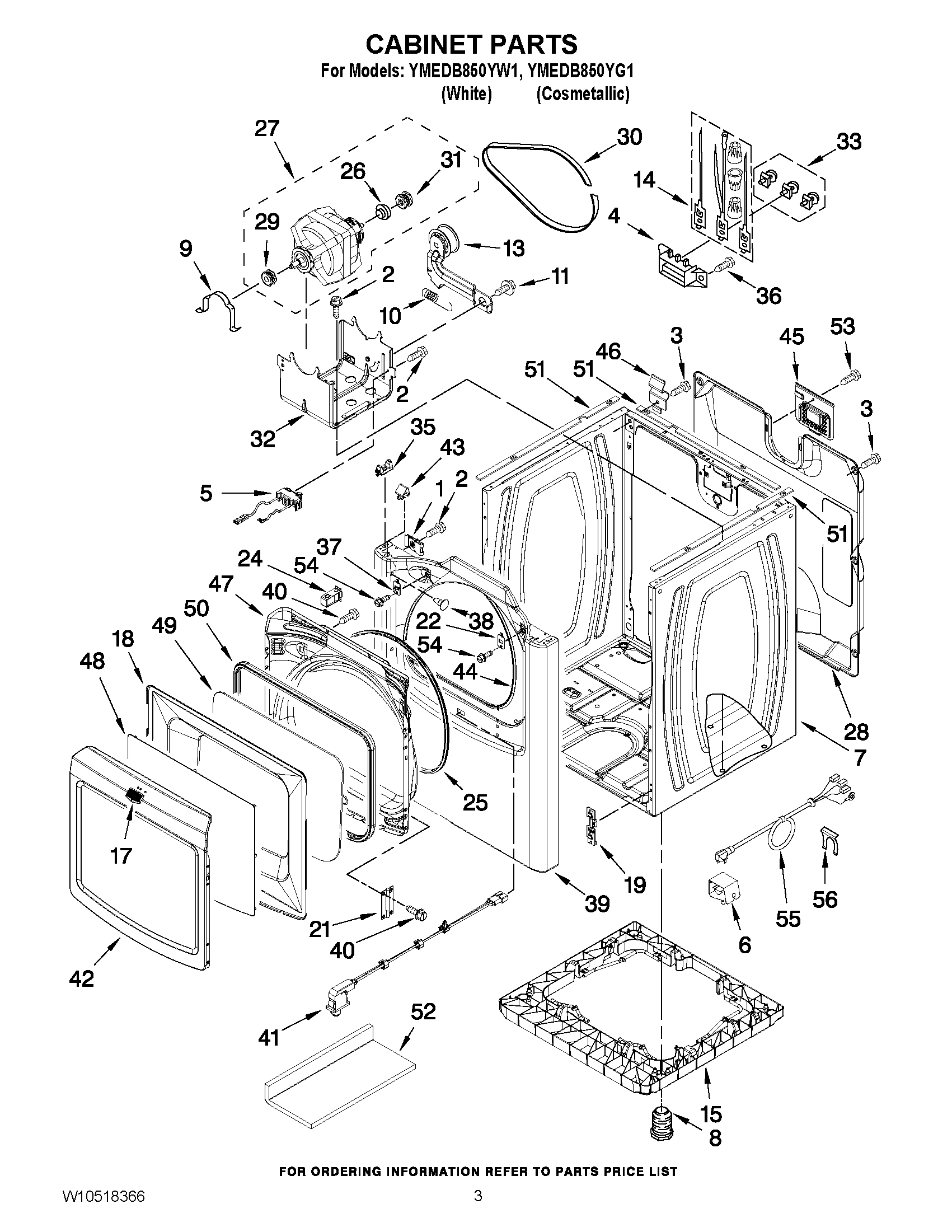 02 - CABINET PARTS