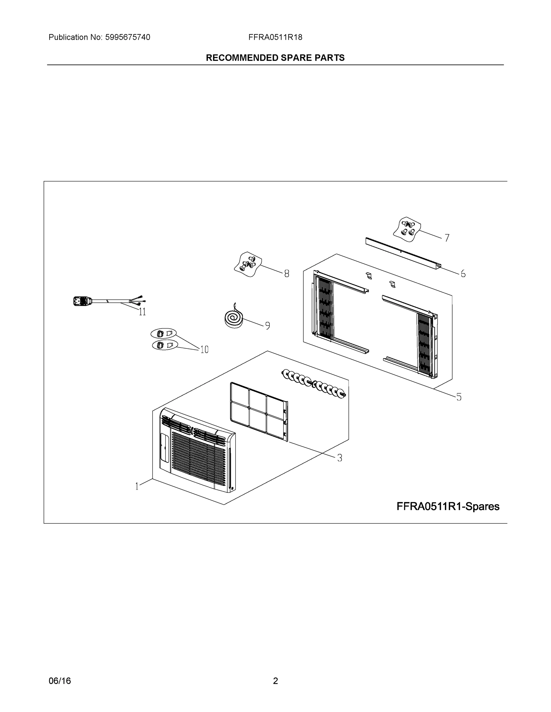 02 - RECOMMENDED SPARE PARTS