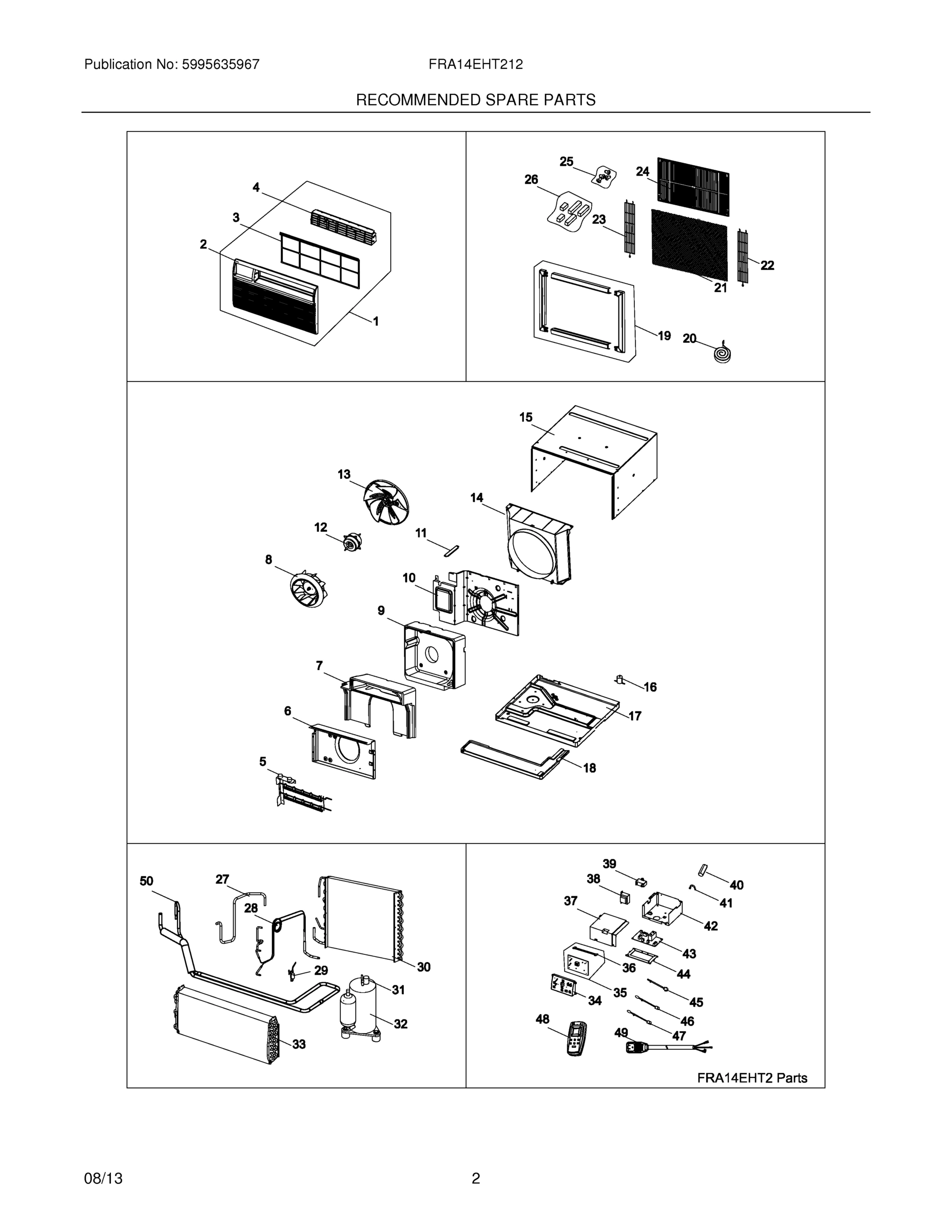 03 - RECOMMENDED SPARE PARTS