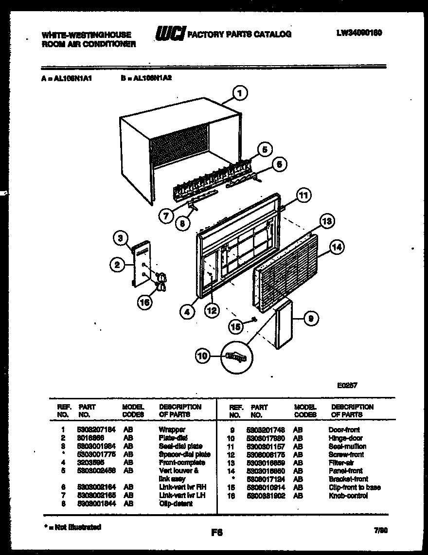 02 - CABINET PARTS