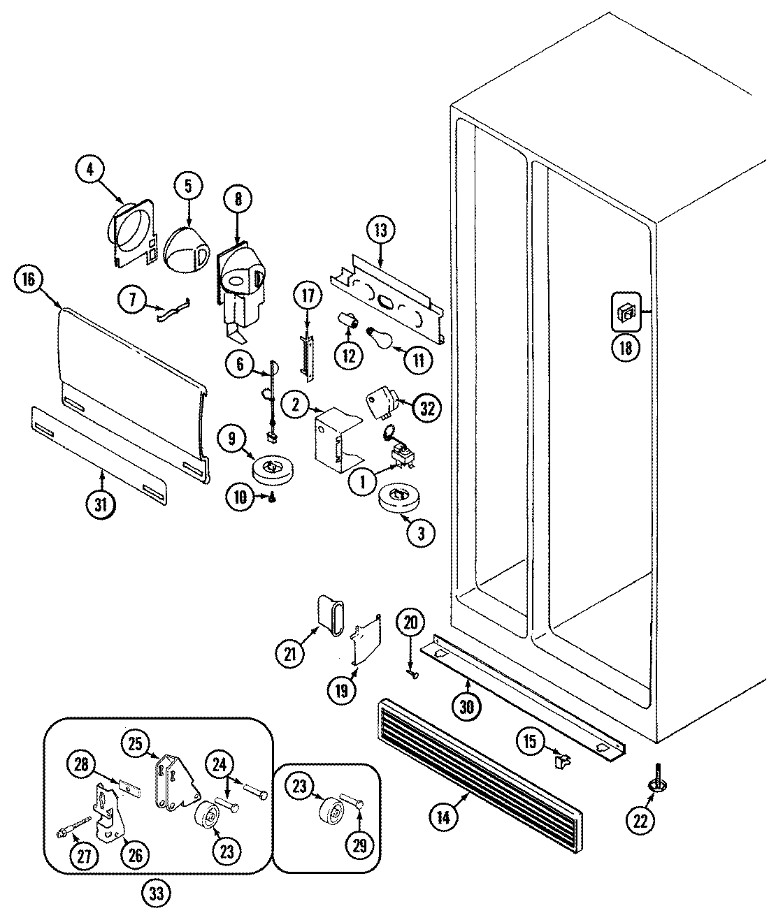 03 - FRESH FOOD COMPARTMENT