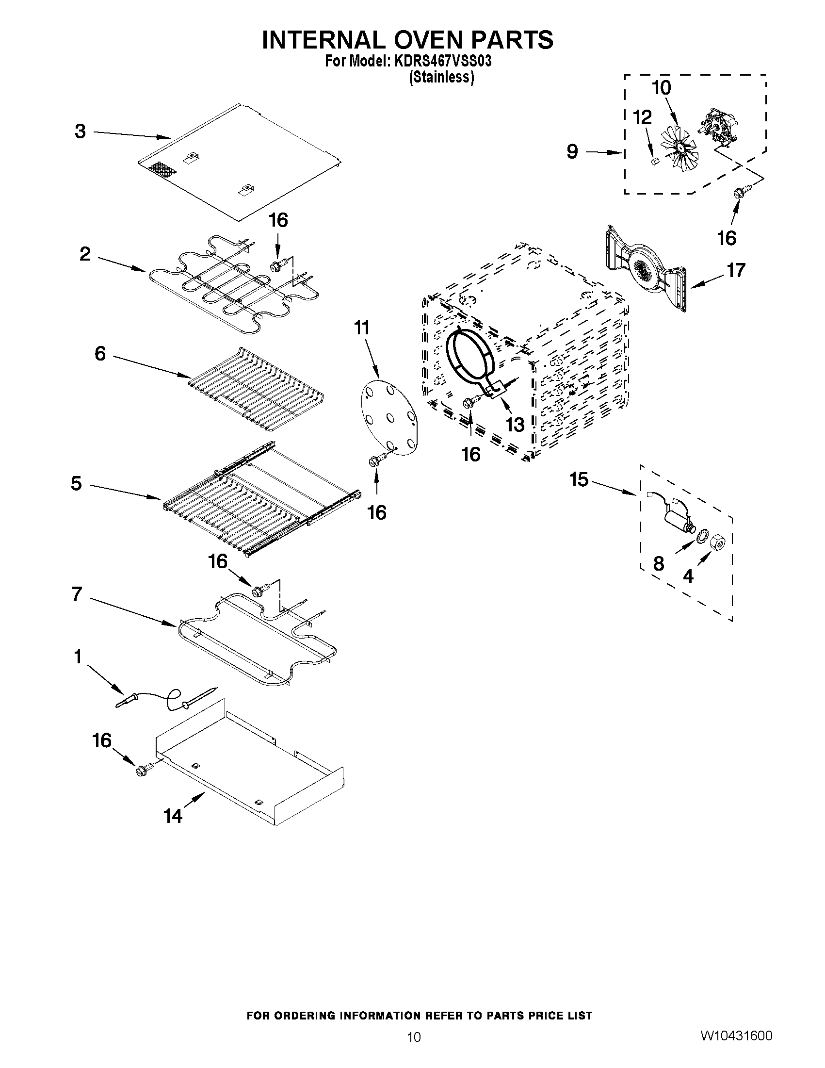 07 - INTERNAL OVEN PARTS