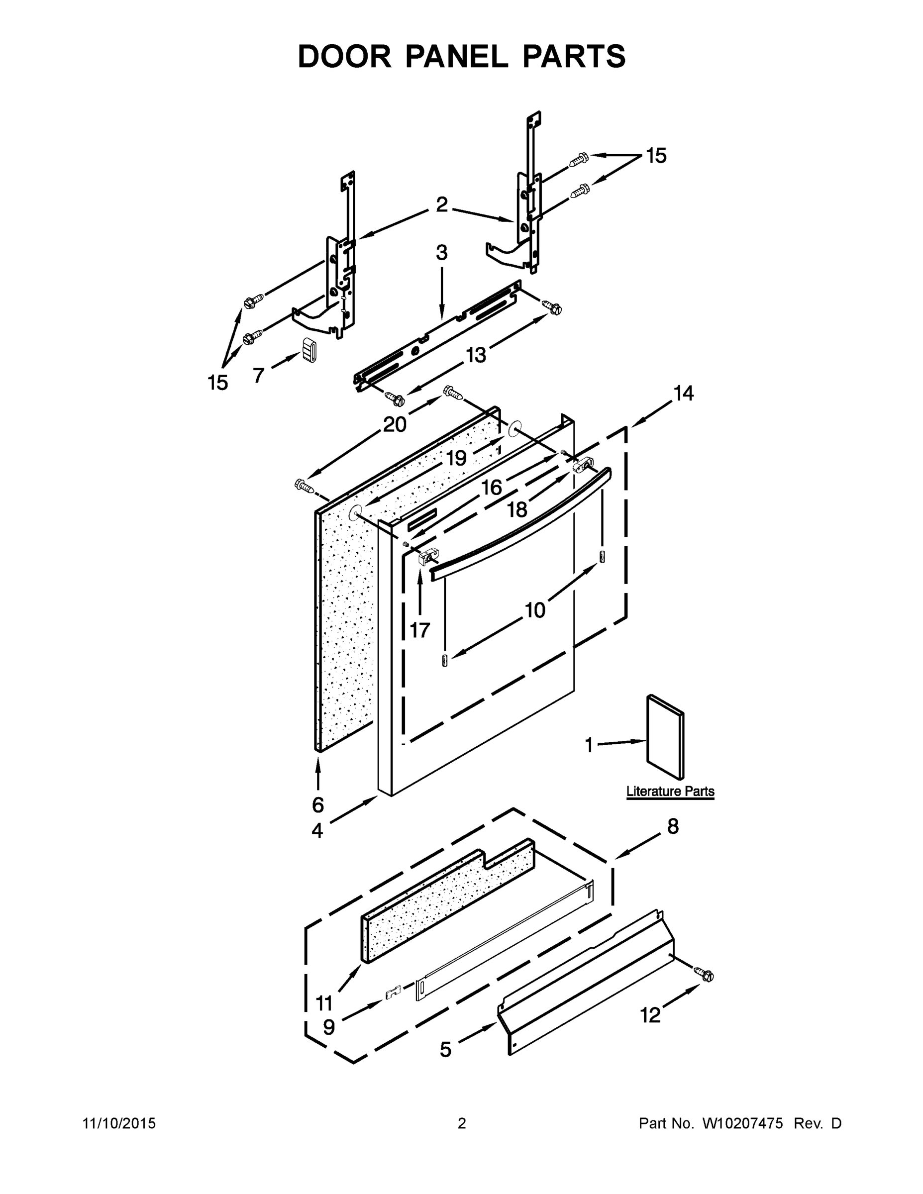 02 - DOOR PANEL PARTS