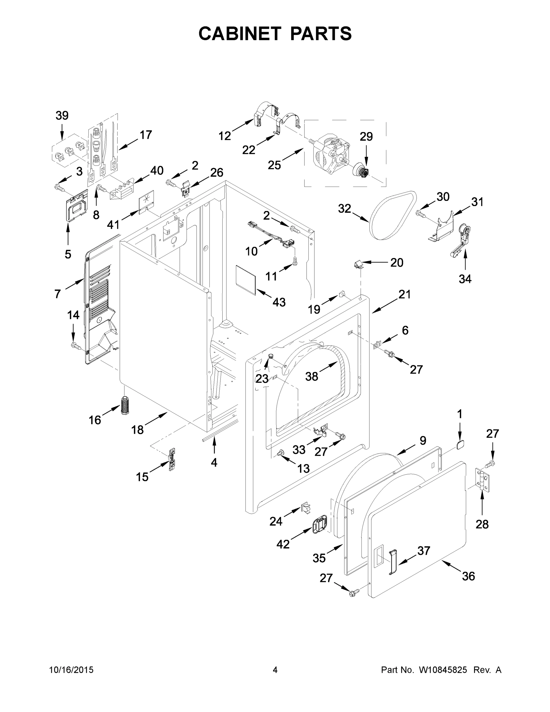 03 - CABINET PARTS
