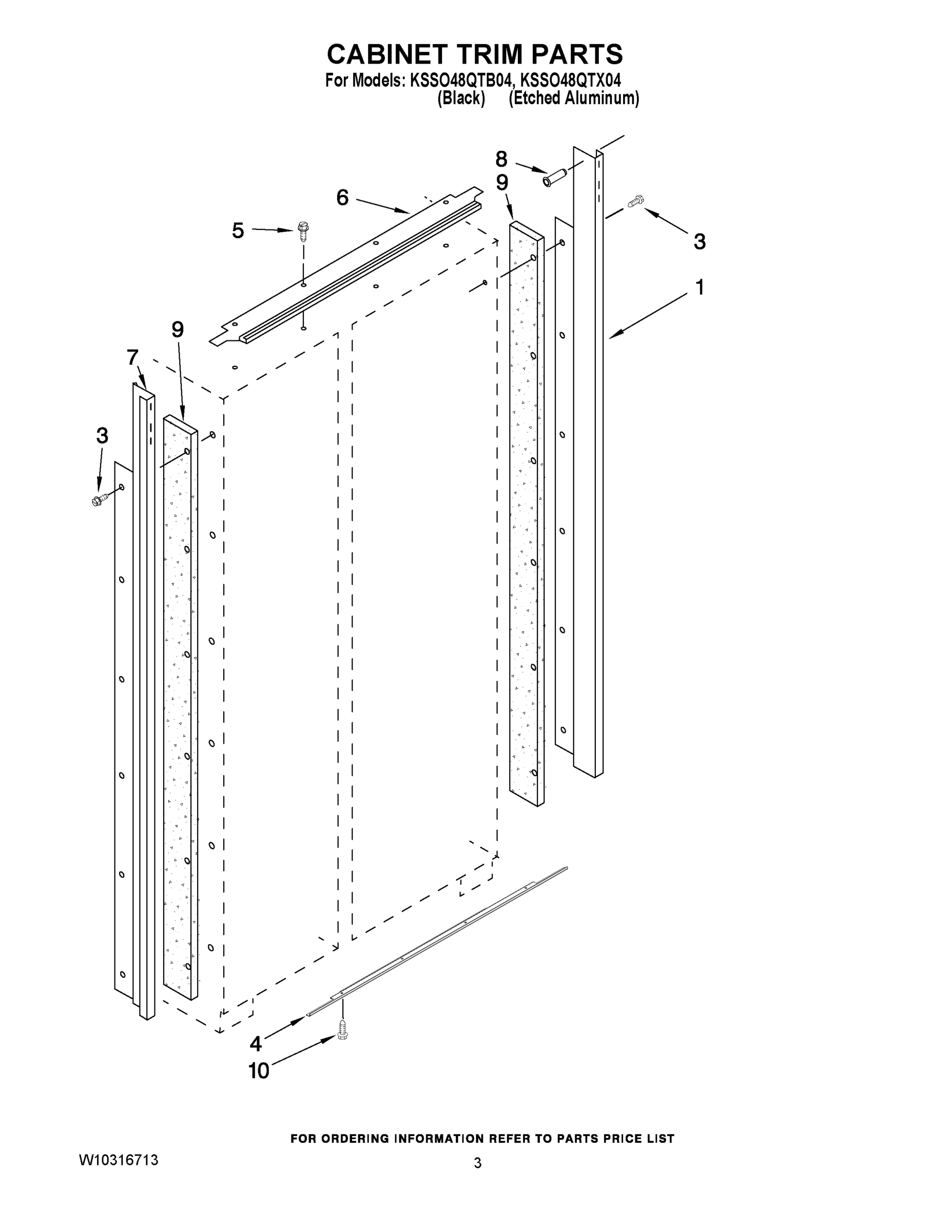 02 - CABINET TRIM PARTS