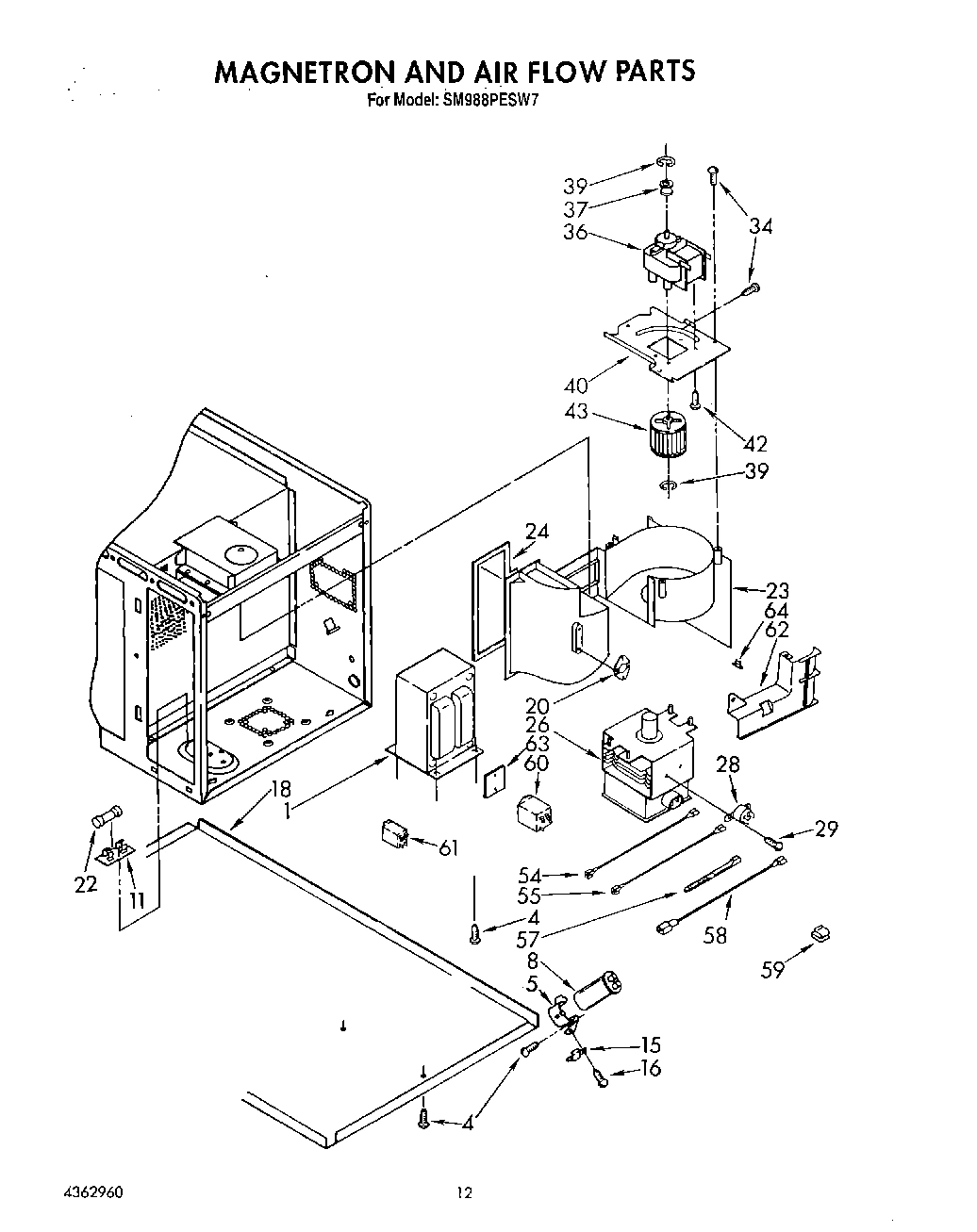 09 - MAGNETRON AND AIR FLOW, OPTIONAL