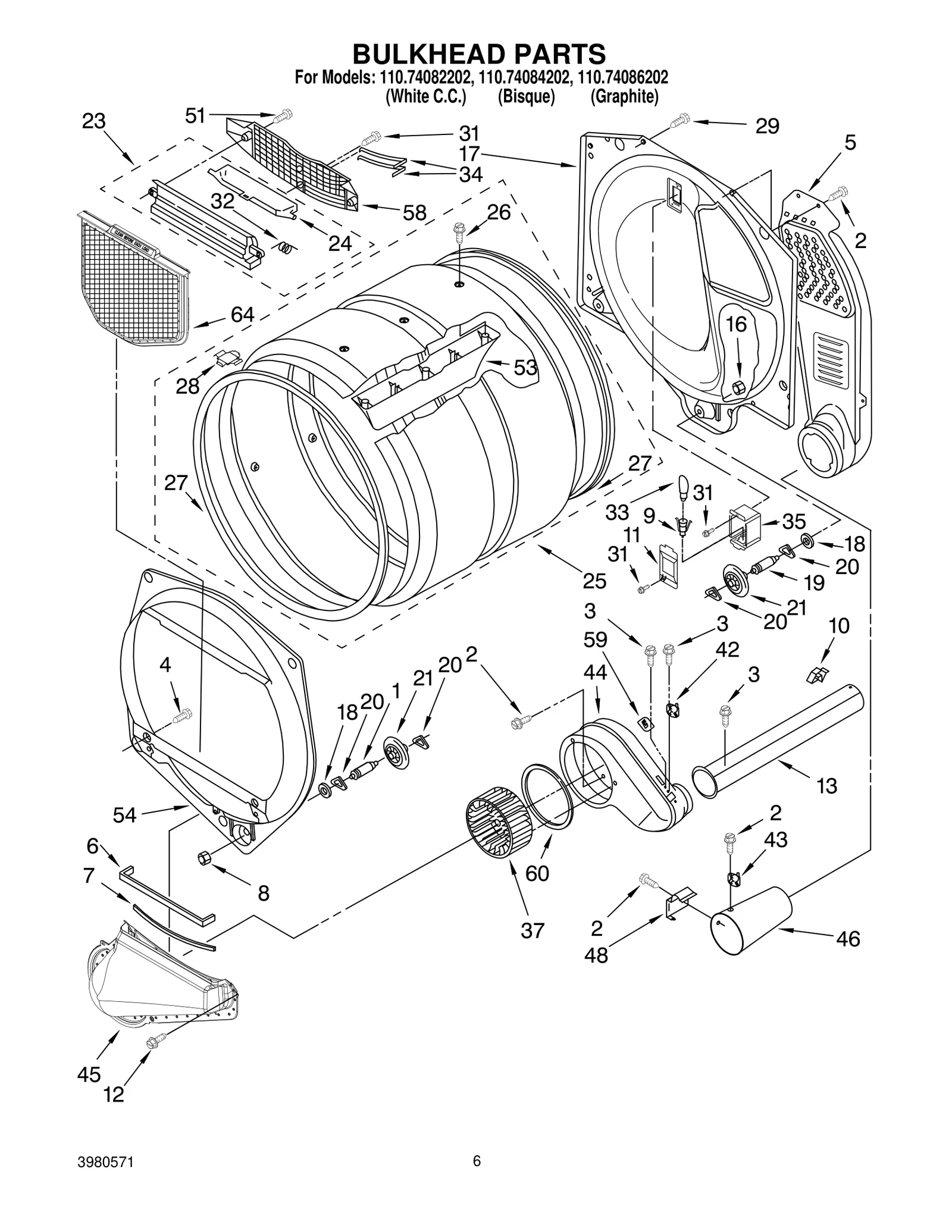 BULKHEAD PARTS