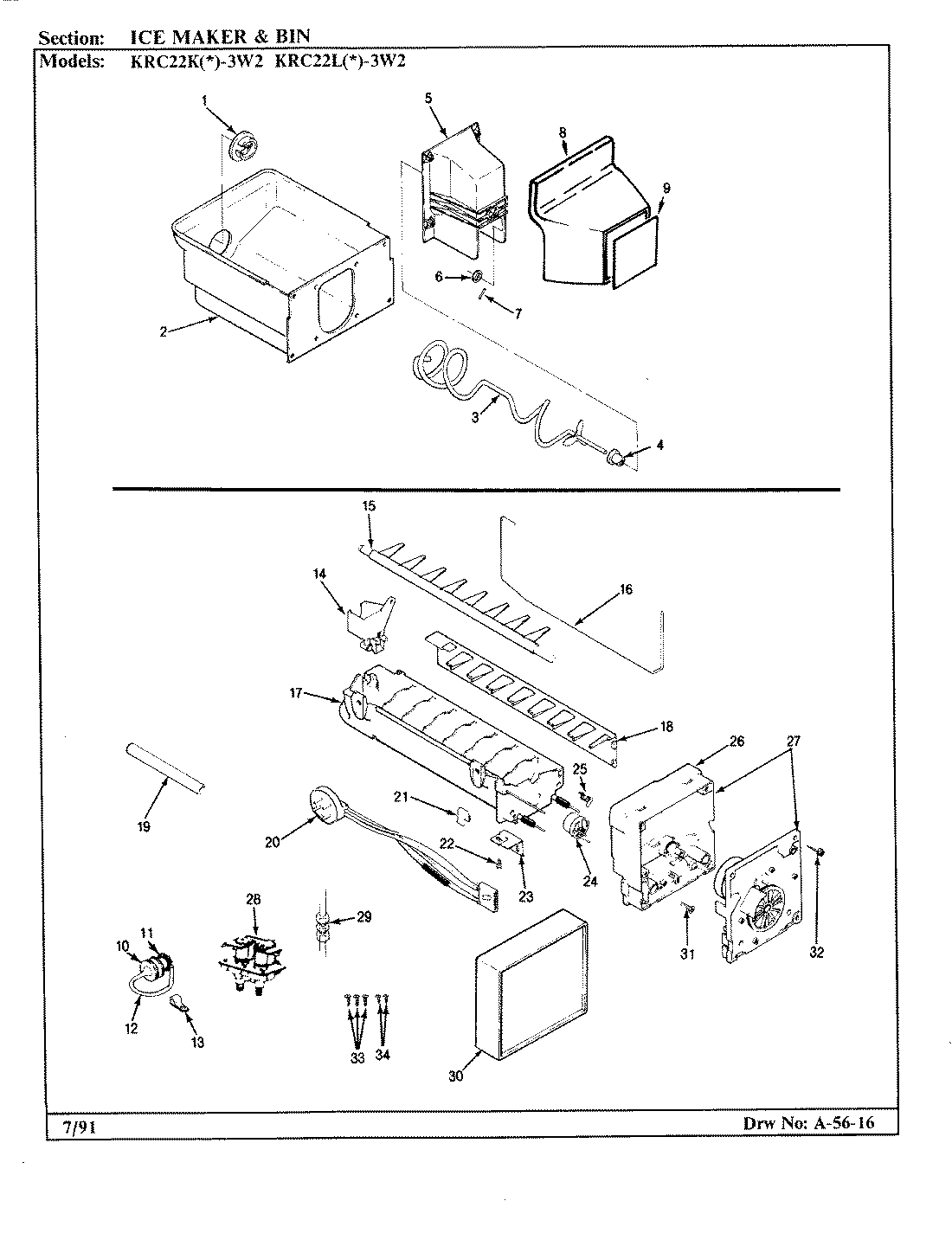 04 - ICE MAKER & BIN