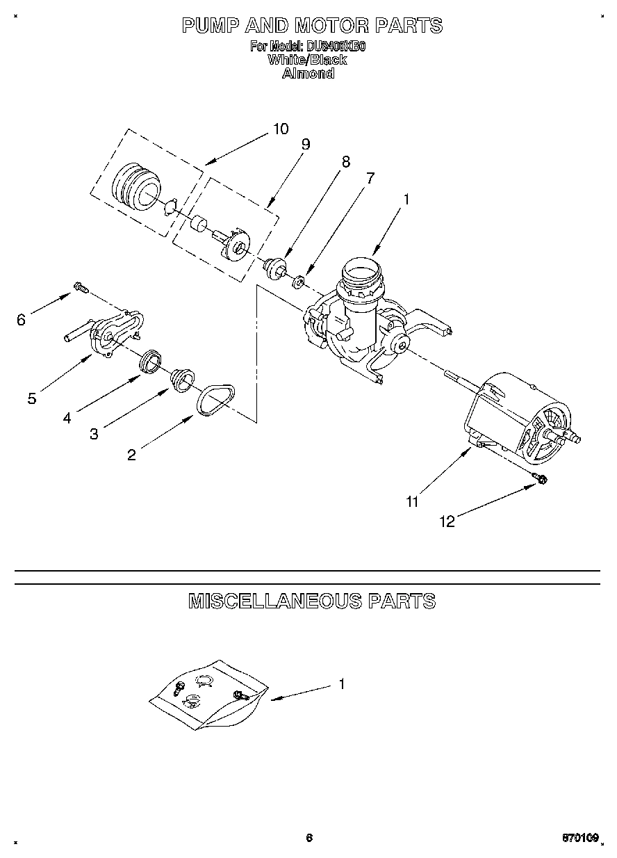 05 - PUMP AND MOTOR, MISCELLANEOUS