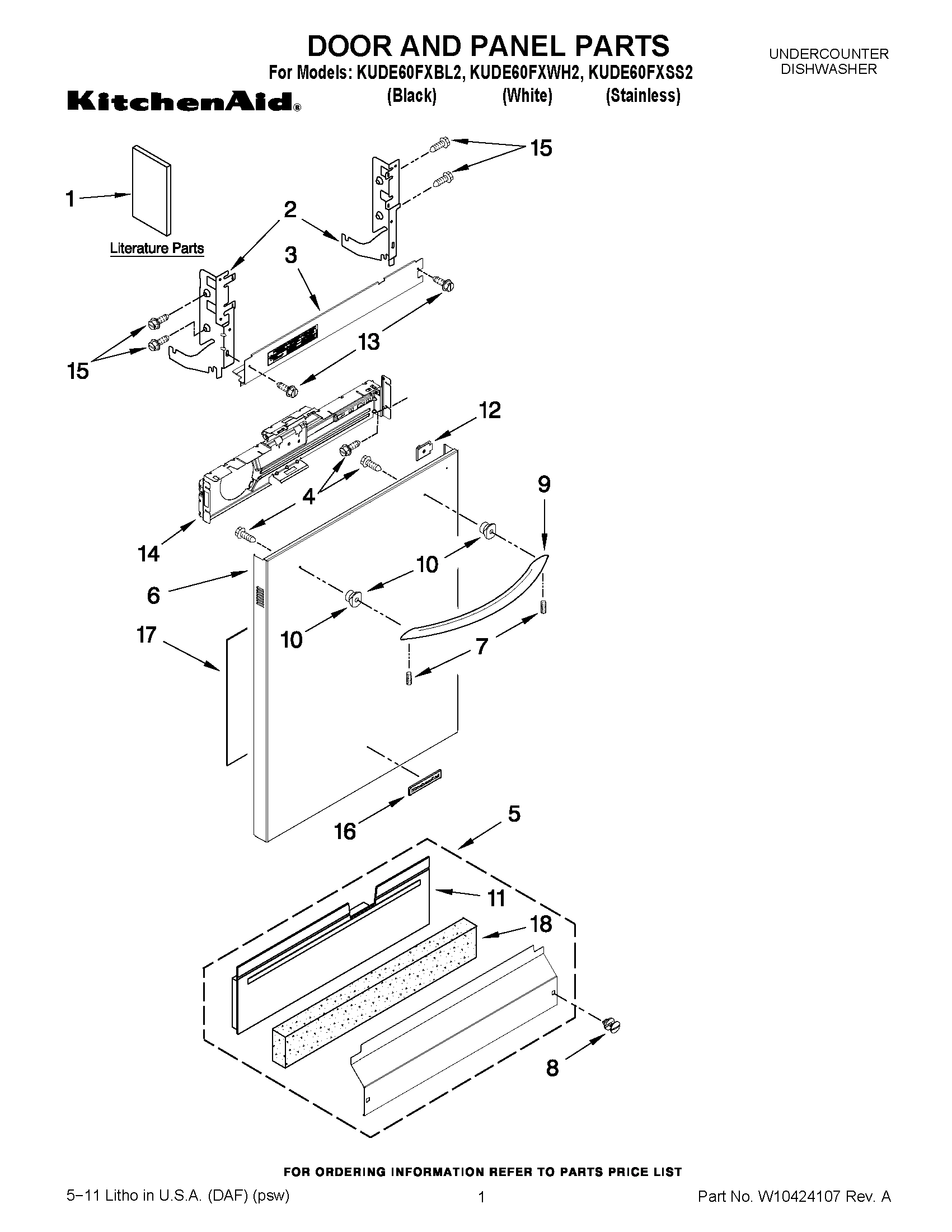 01 - DOOR AND PANEL PARTS