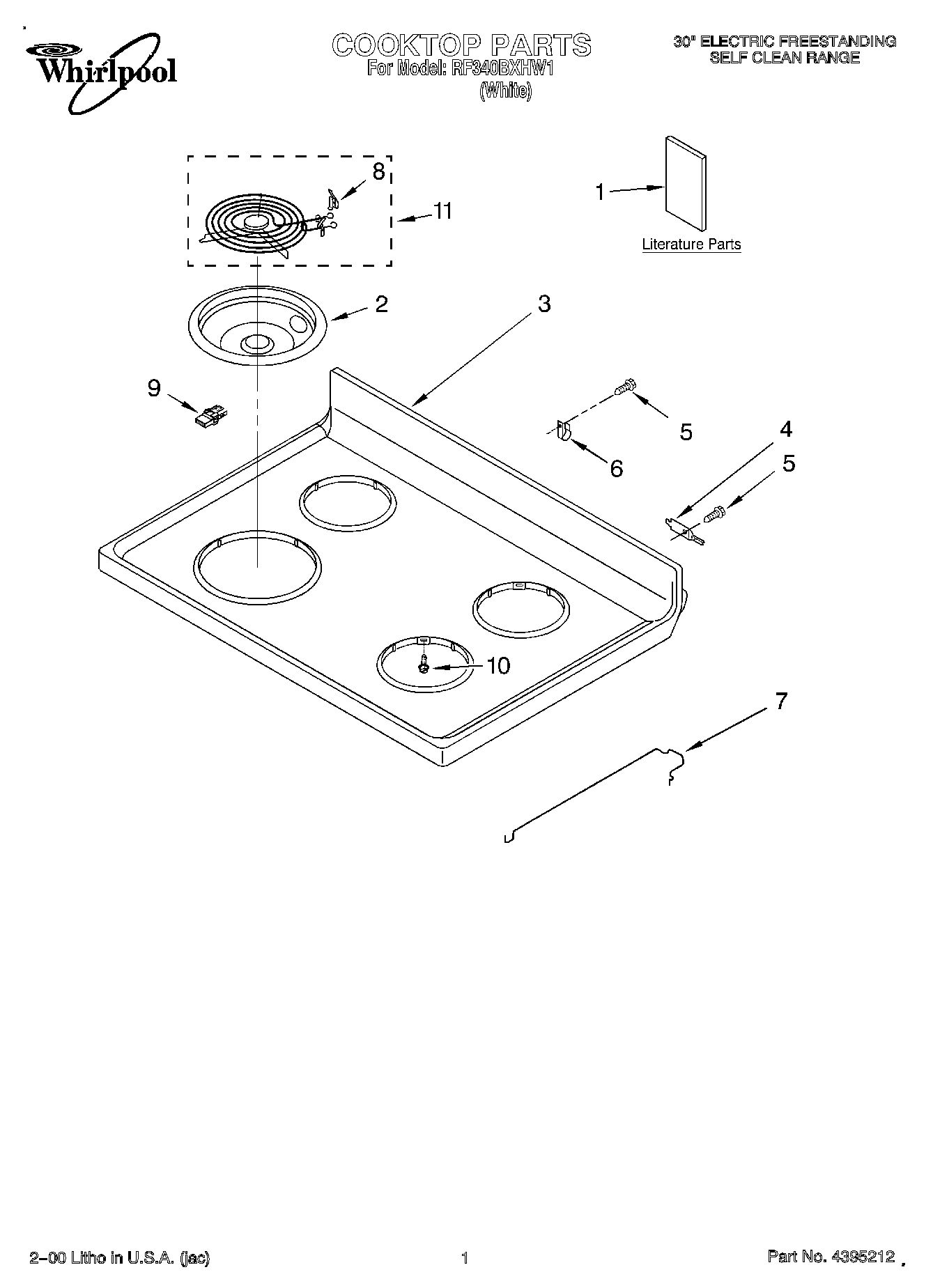 01 - COOKTOP, LITERATURE