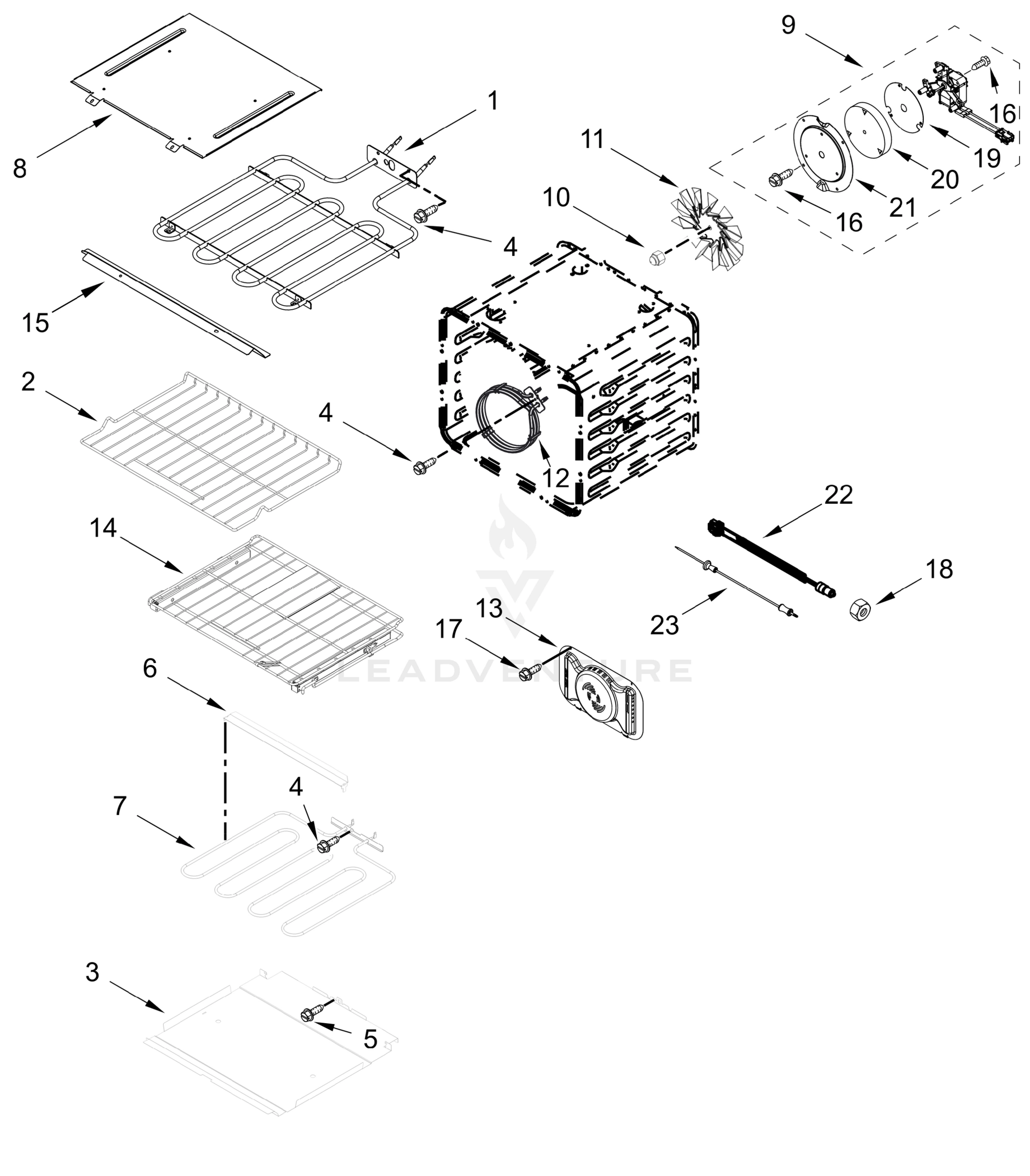 INTERNAL OVEN PARTS