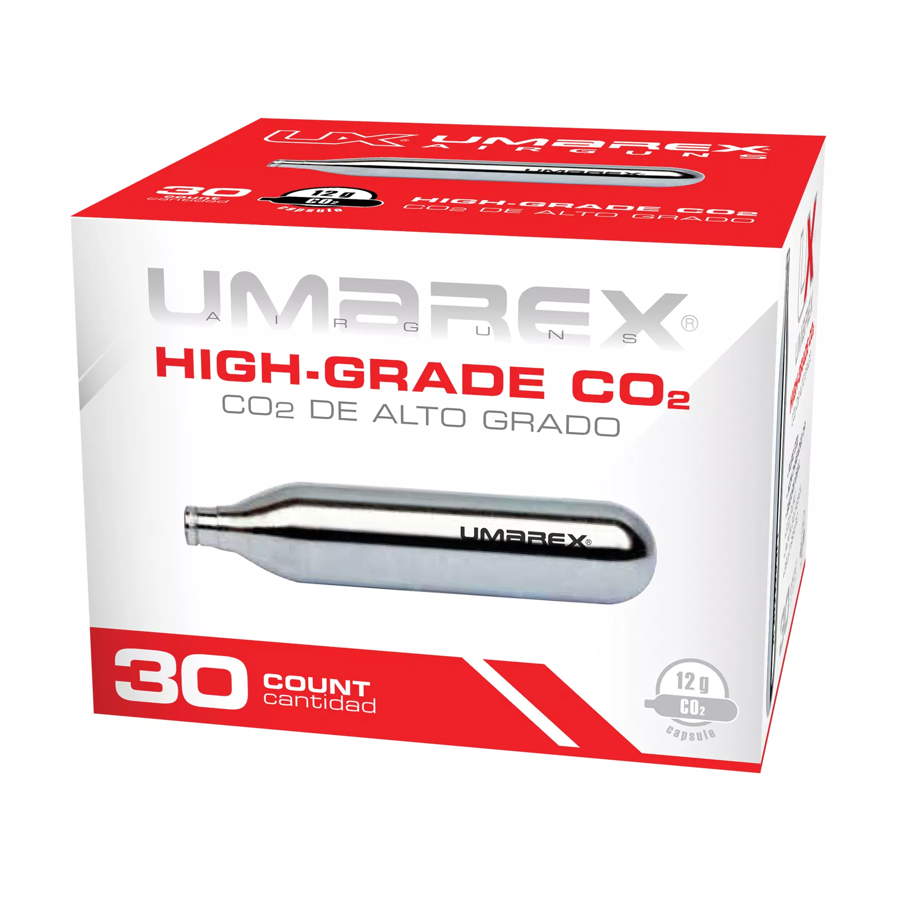 UMAREX 12 GRAM AIRGUN CO2 CYLINDER 30 COUNT