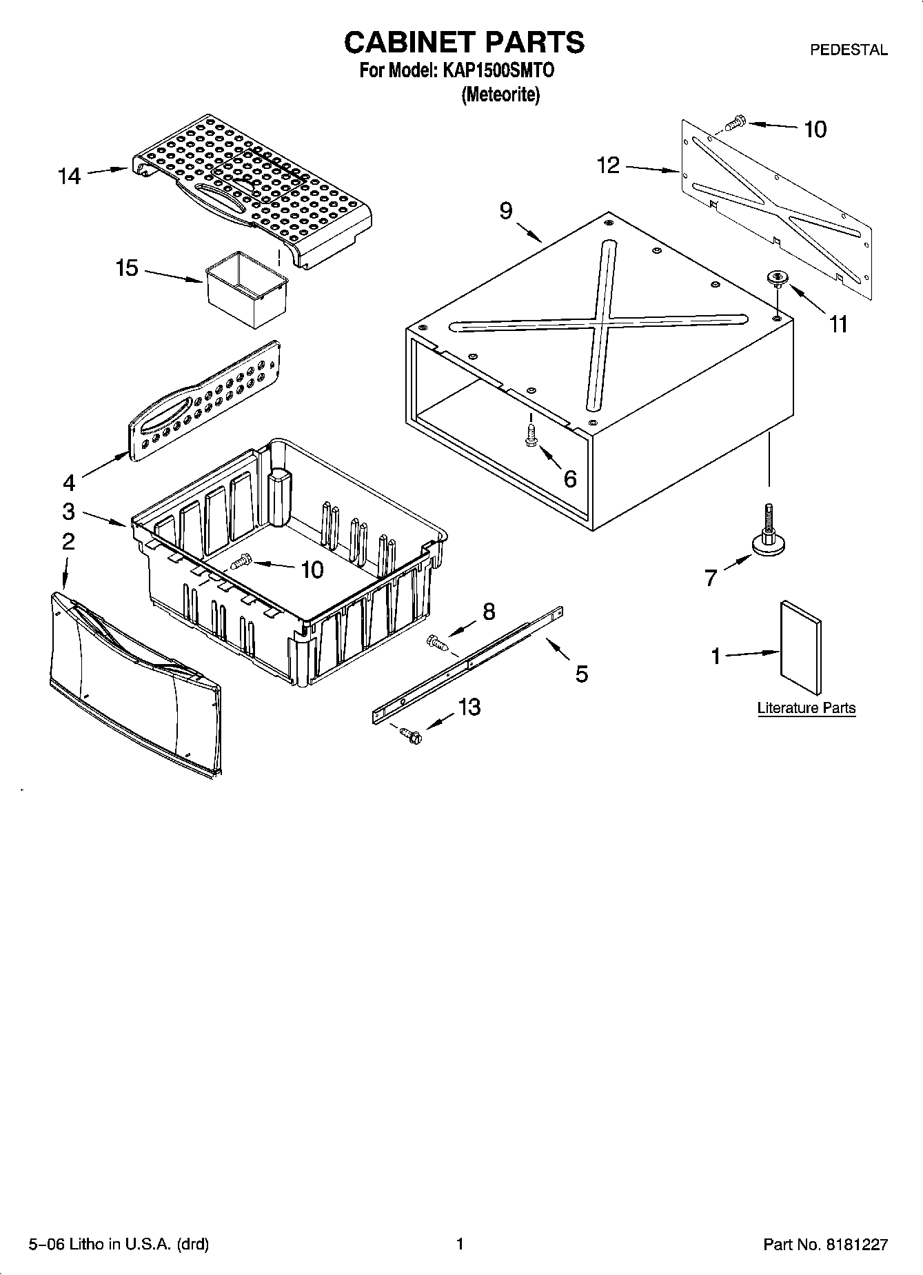 01 - CABINET PARTS
