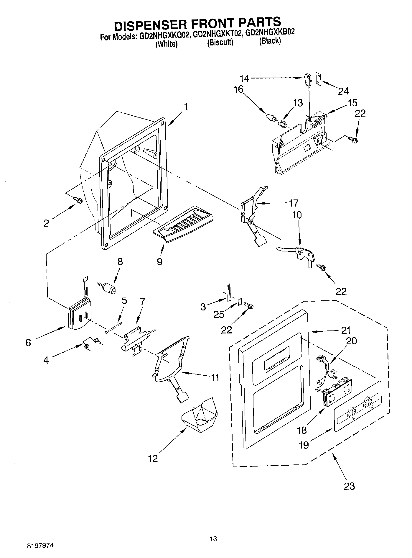 09 - DISPENSER FRONT
