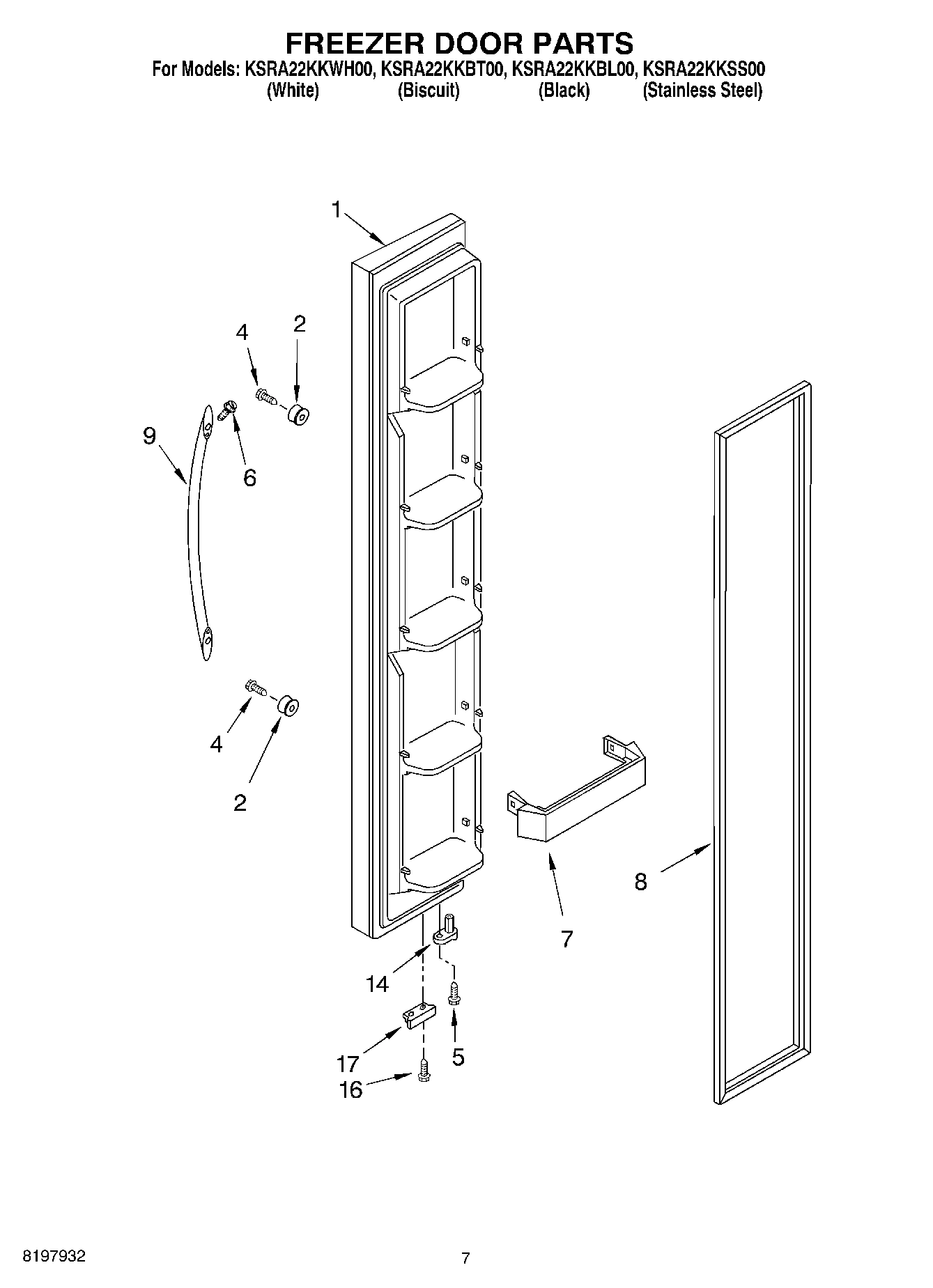 05 - FREEZER DOOR