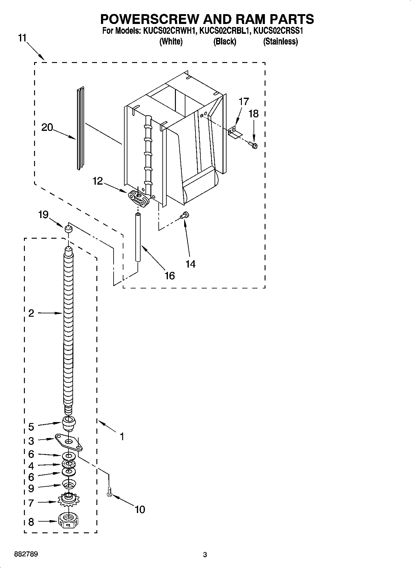 03 - POWERSCREW AND RAM PARTS