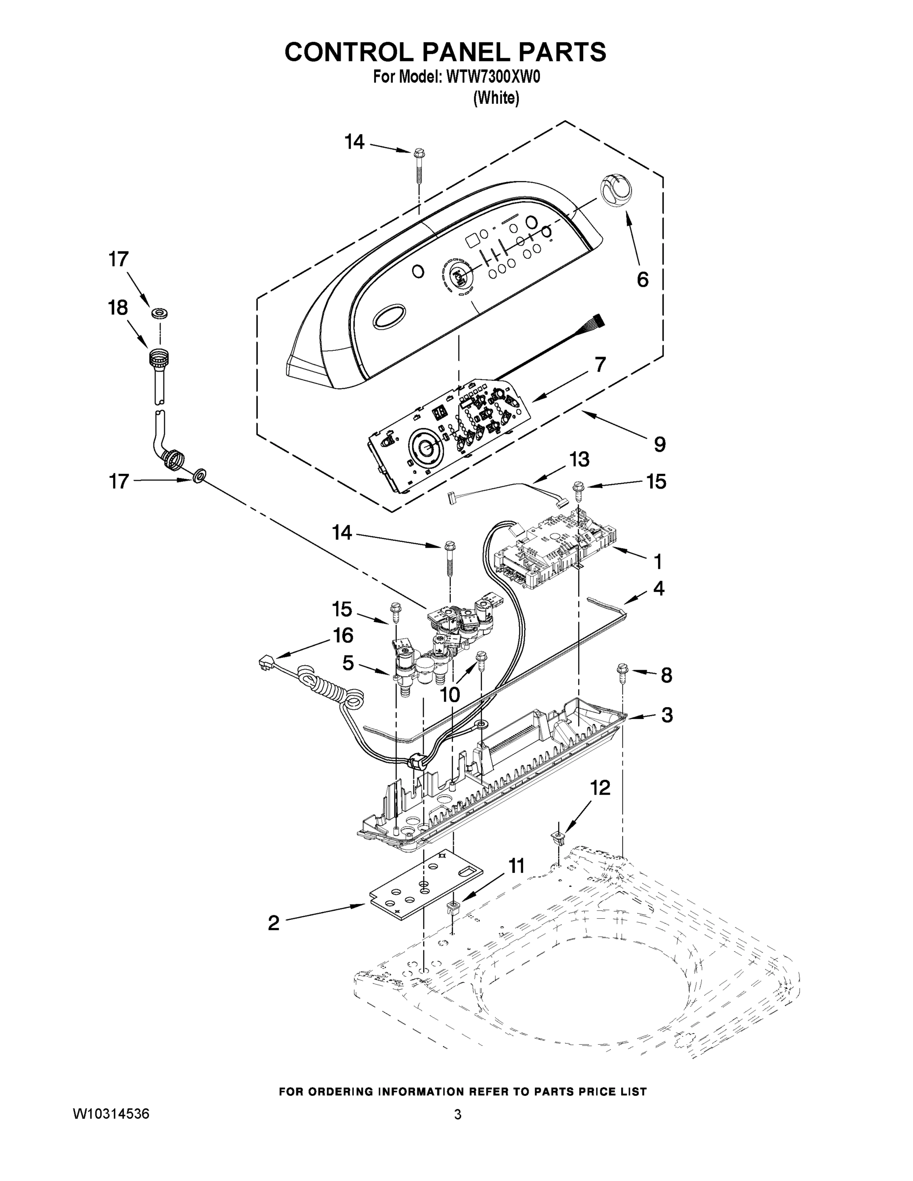 02 - CONTROL PANEL PARTS