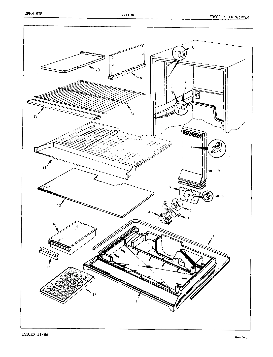 02 - FREEZER COMPARTMENT