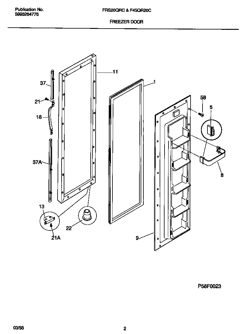 02 - FREEZER DOOR