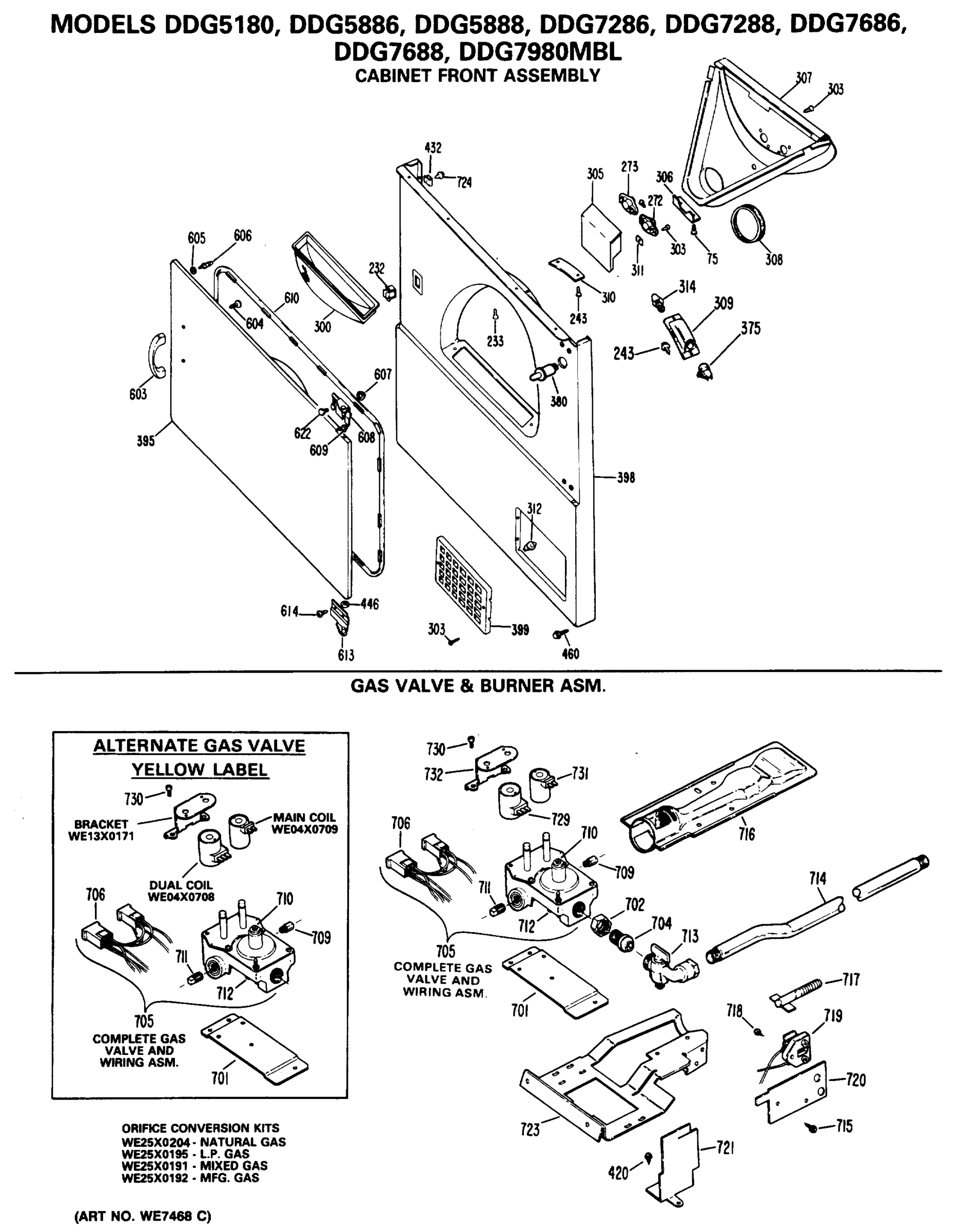 CABINET FRONT ASSEMBLY