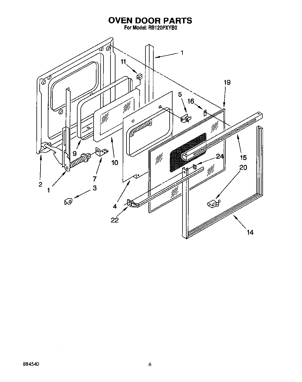 04 - OVEN DOOR
