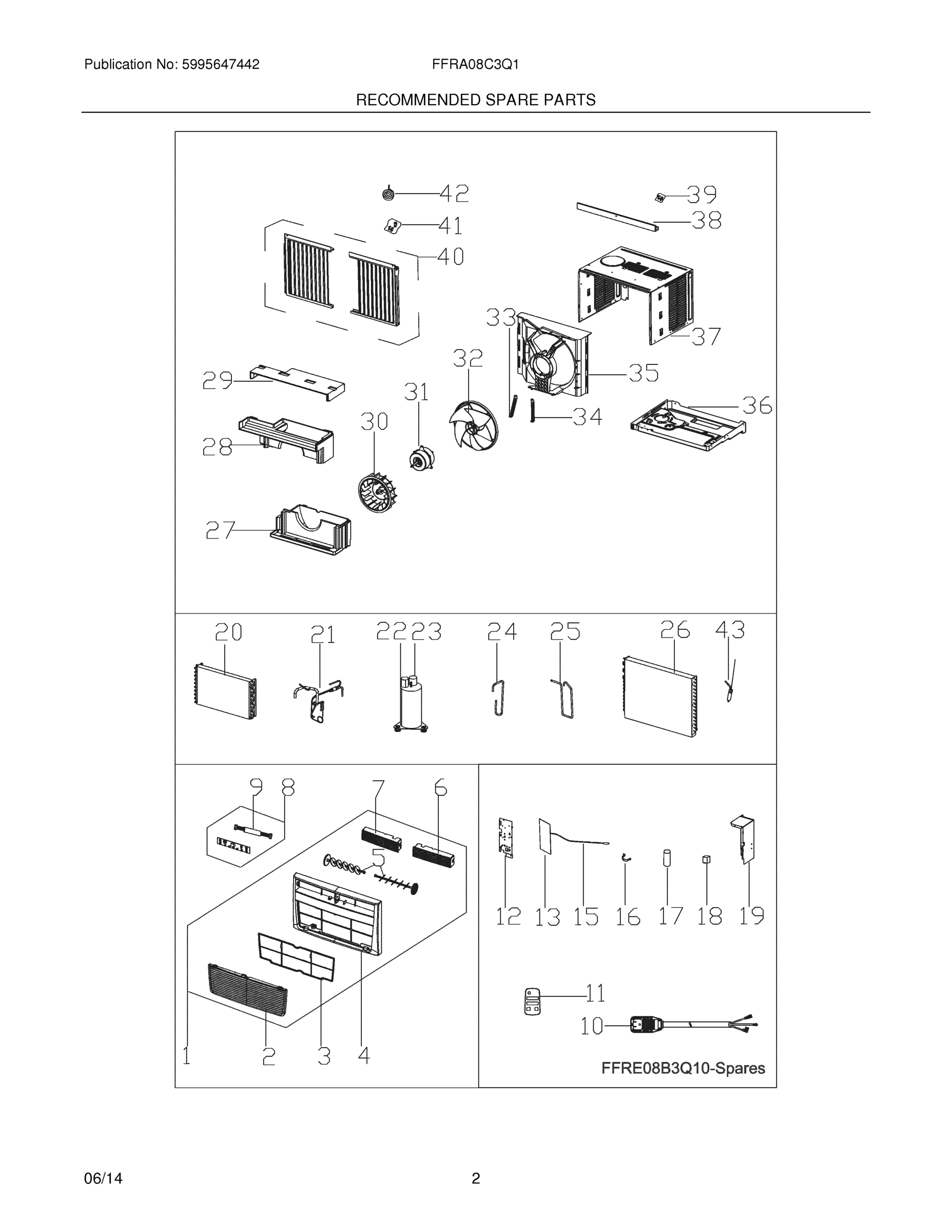 03 - RECOMMENDED SPARE PARTS