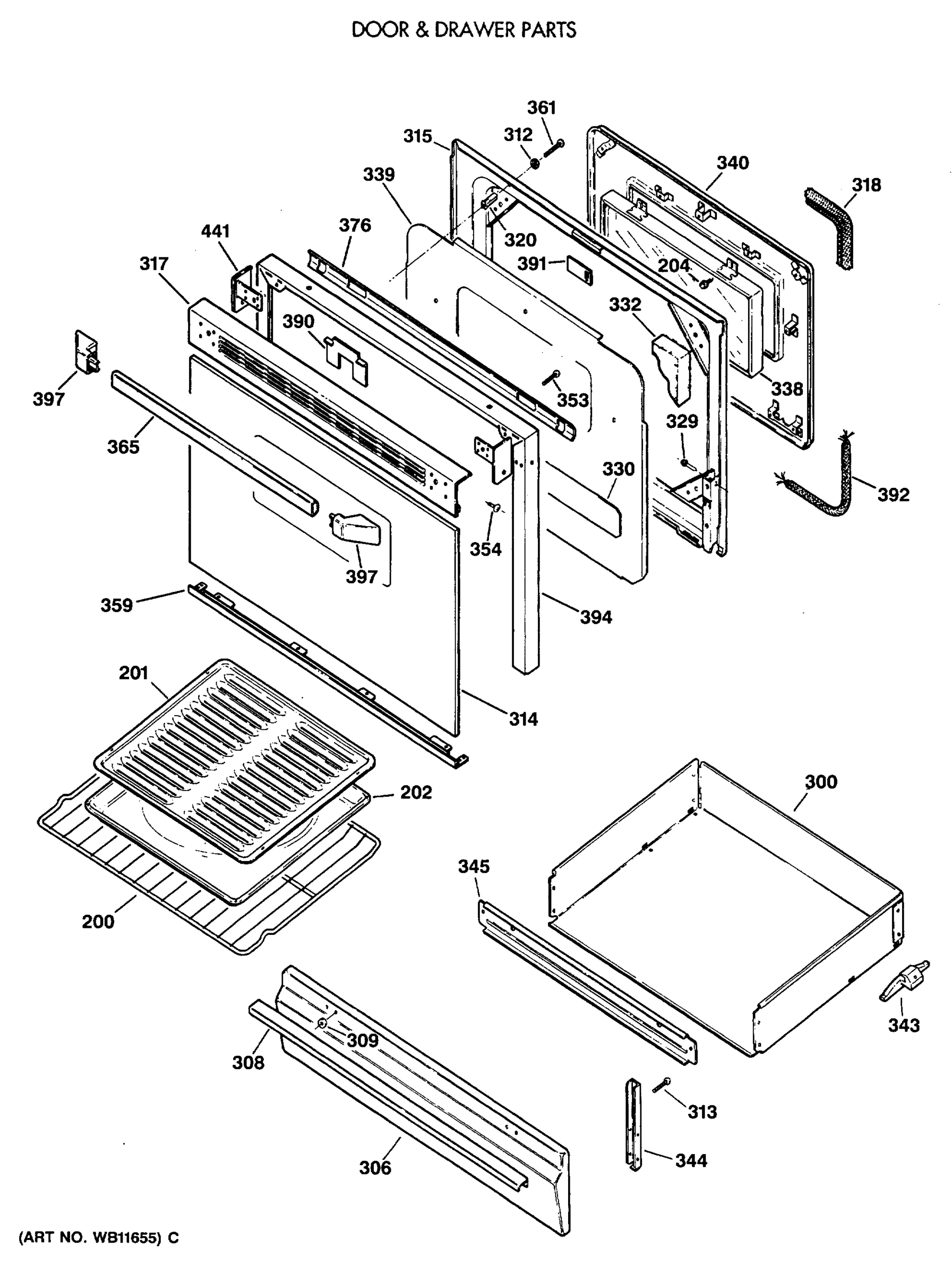 DOOR & DRAWER PARTS