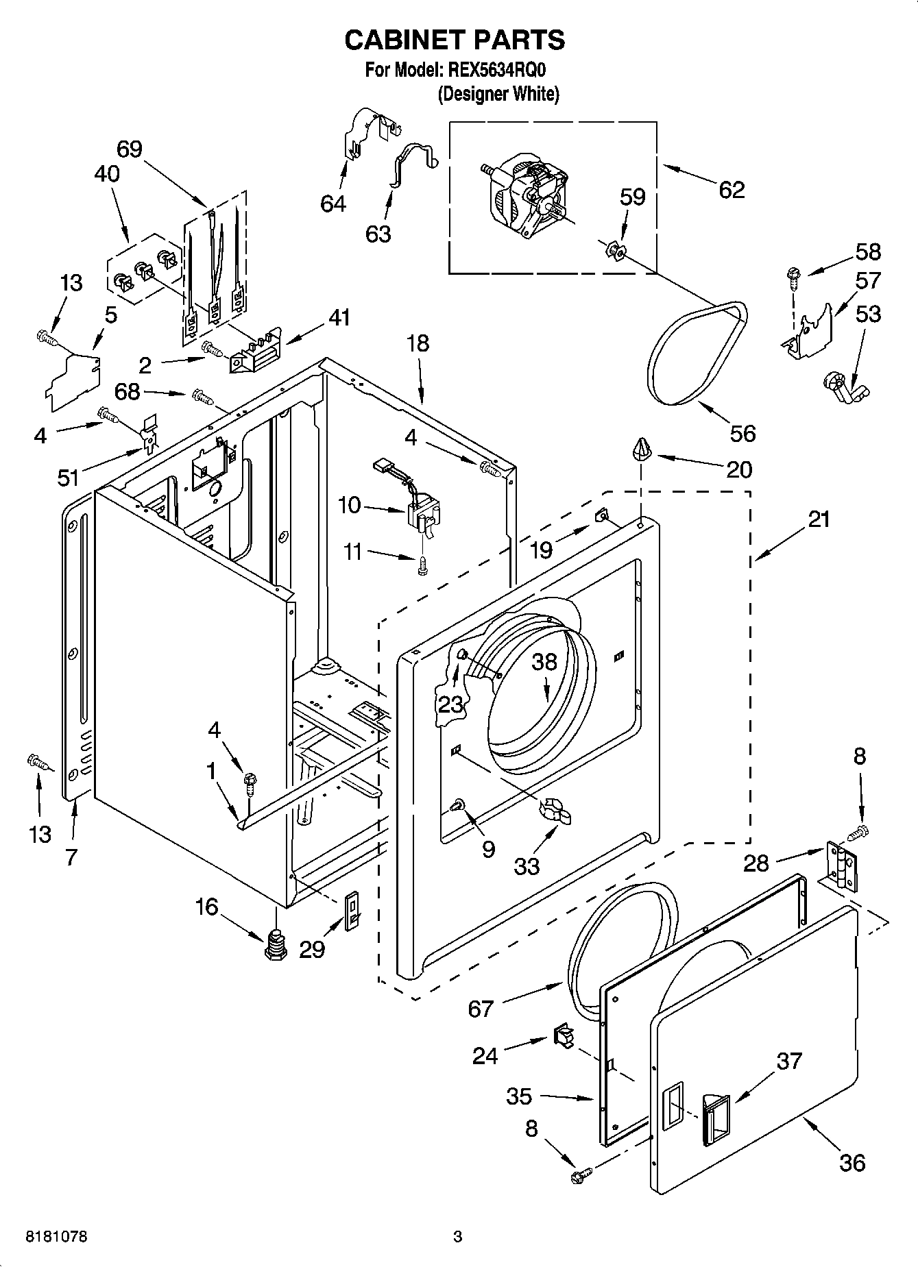 02 - CABINET PARTS