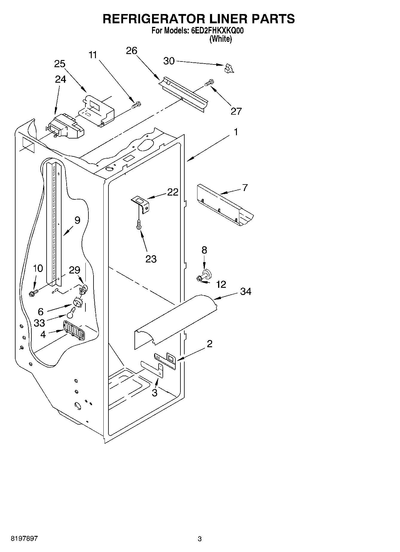 02 - REFRIGERATOR LINER