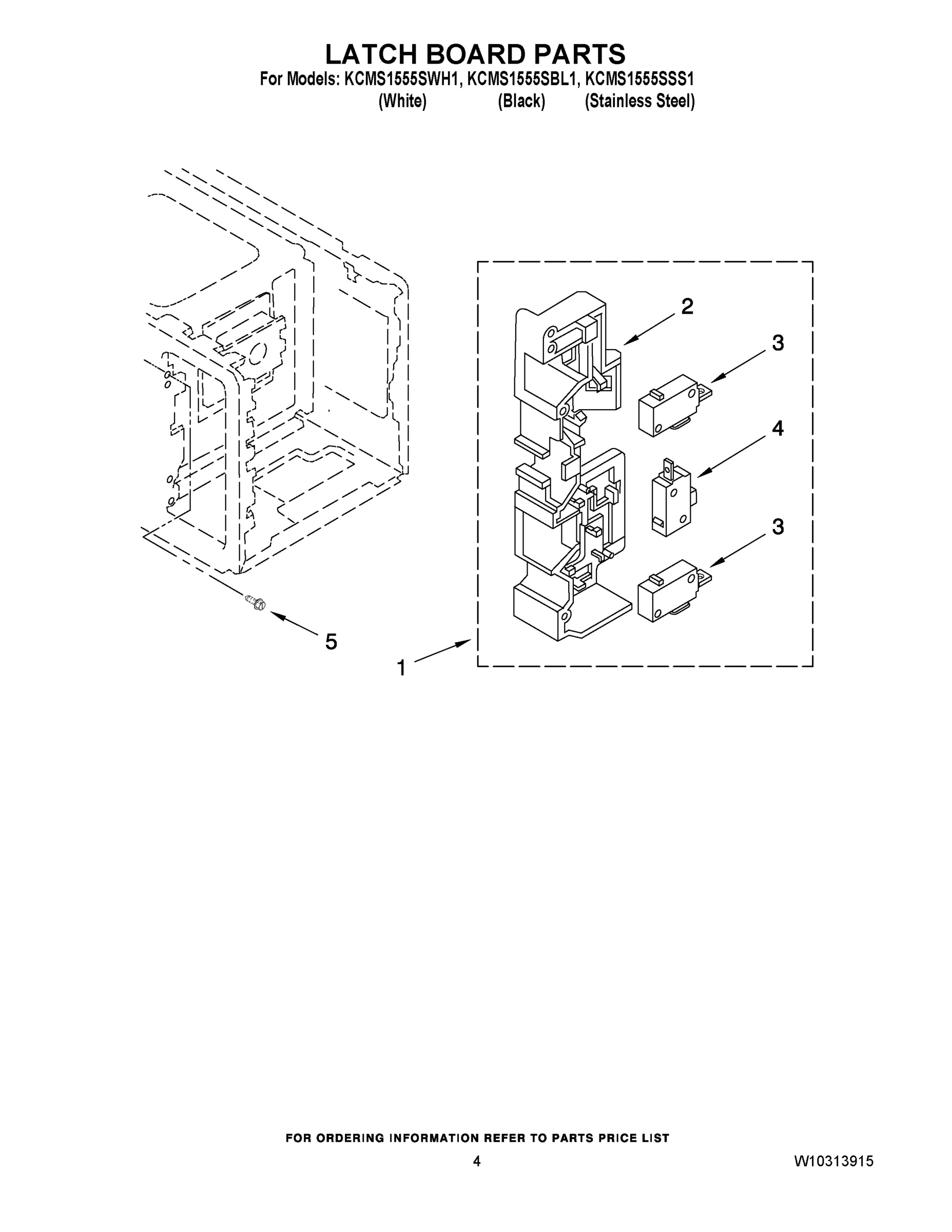 04 - LATCH BOARD PARTS