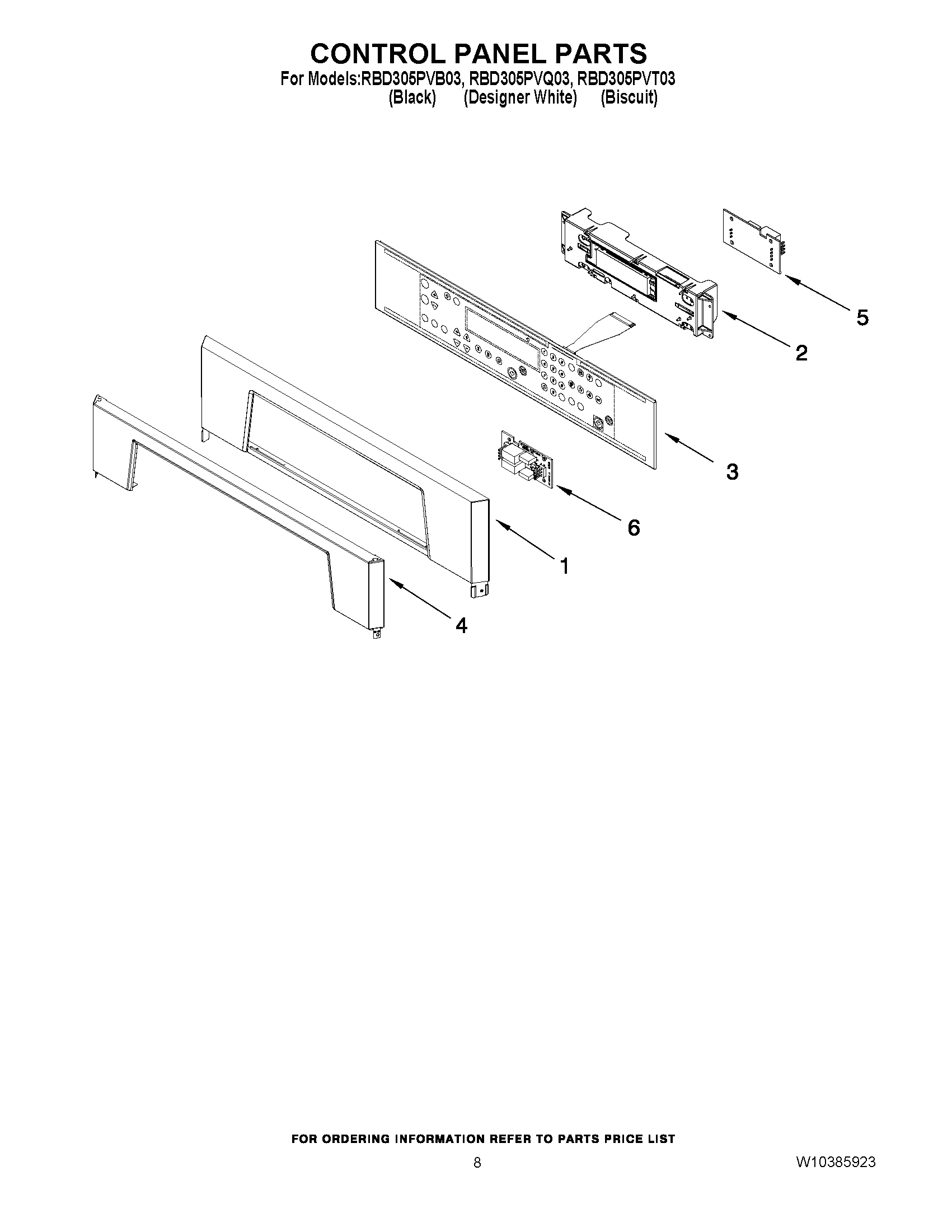 06 - CONTROL PANEL PARTS