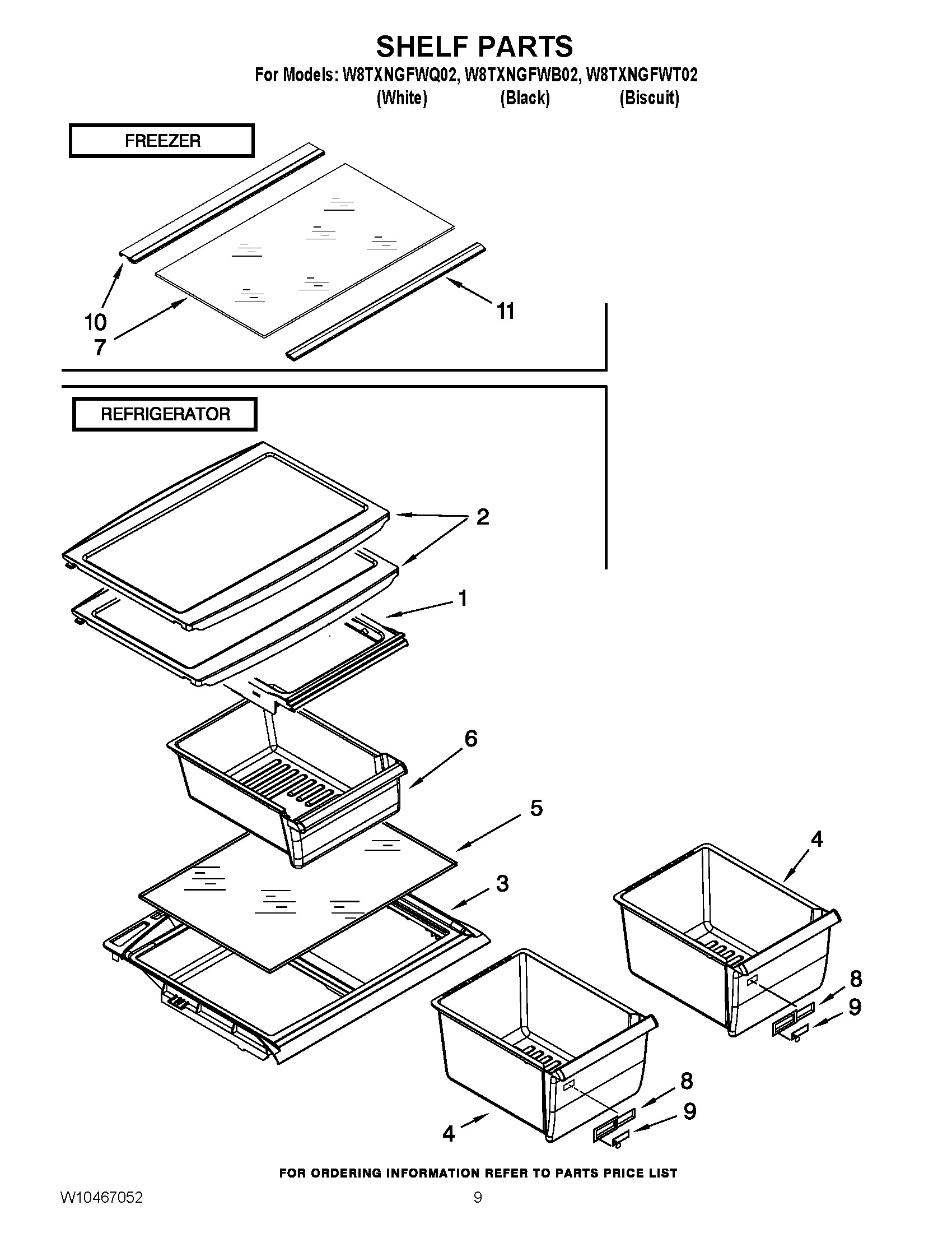 05 - SHELF PARTS