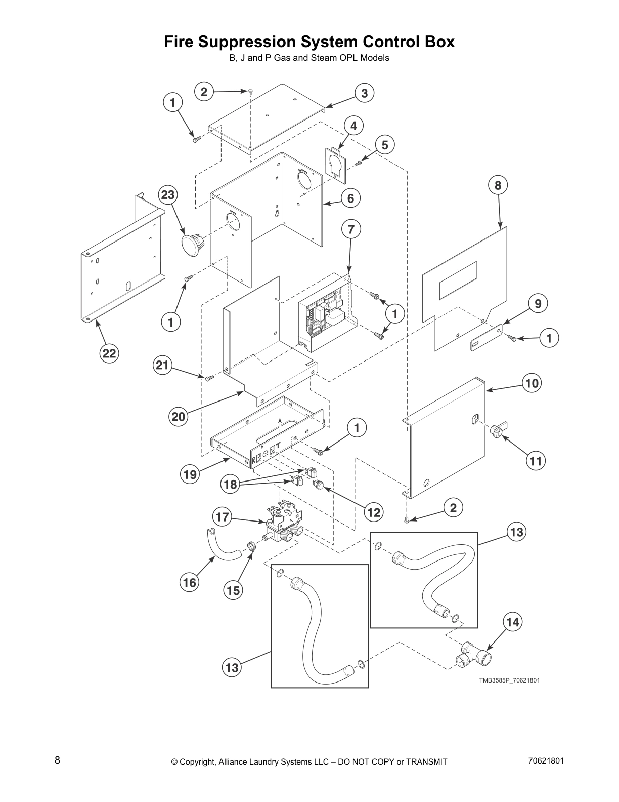 Fire Suppression System Control Box