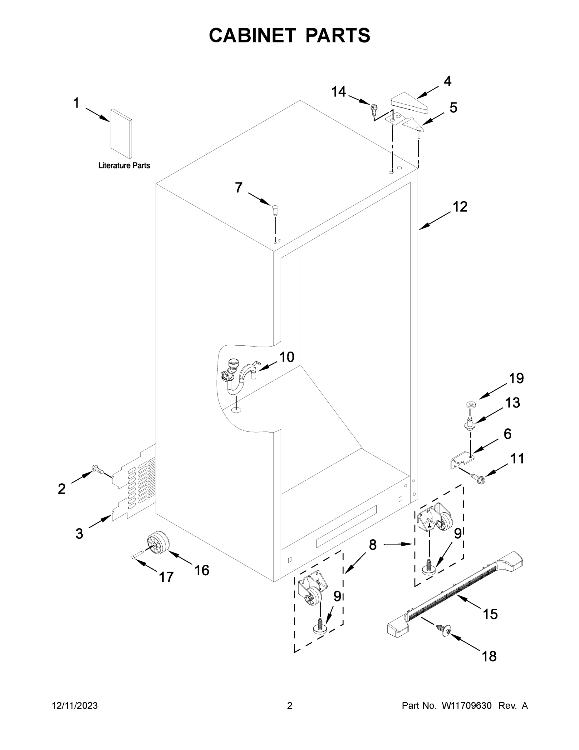 02 - CABINET PARTS