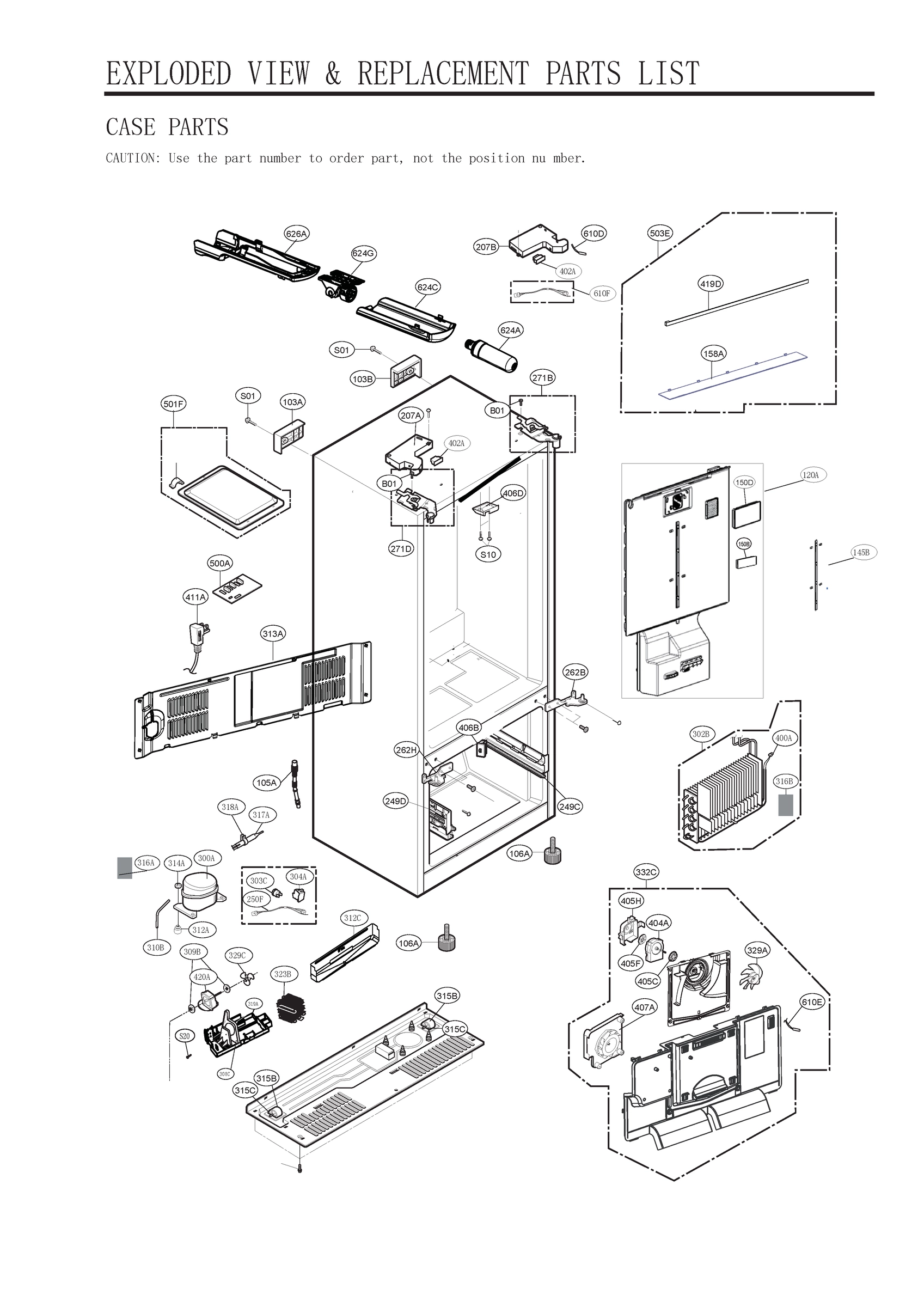 CASE PARTS